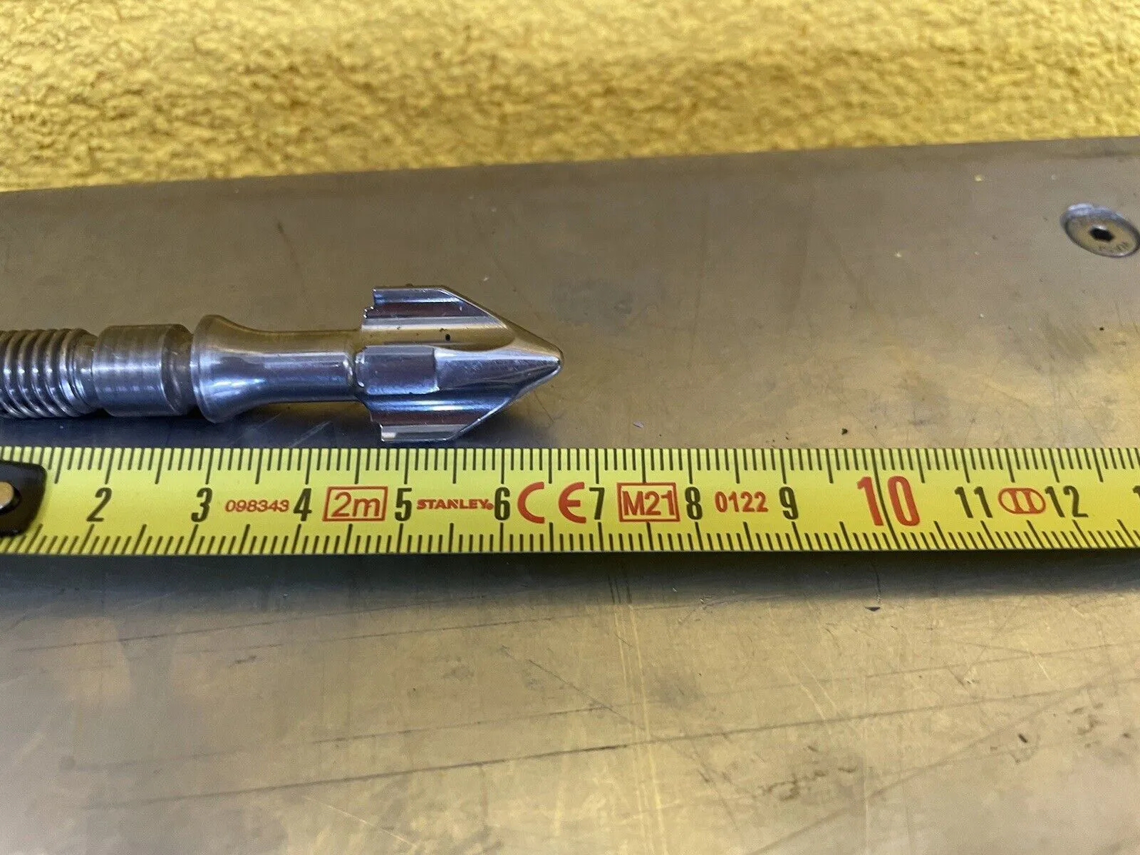 ENGEL RSP TIP 6.5 cm Schneckenspitze screw on tip nozzle injection molding - Thumbnail 2