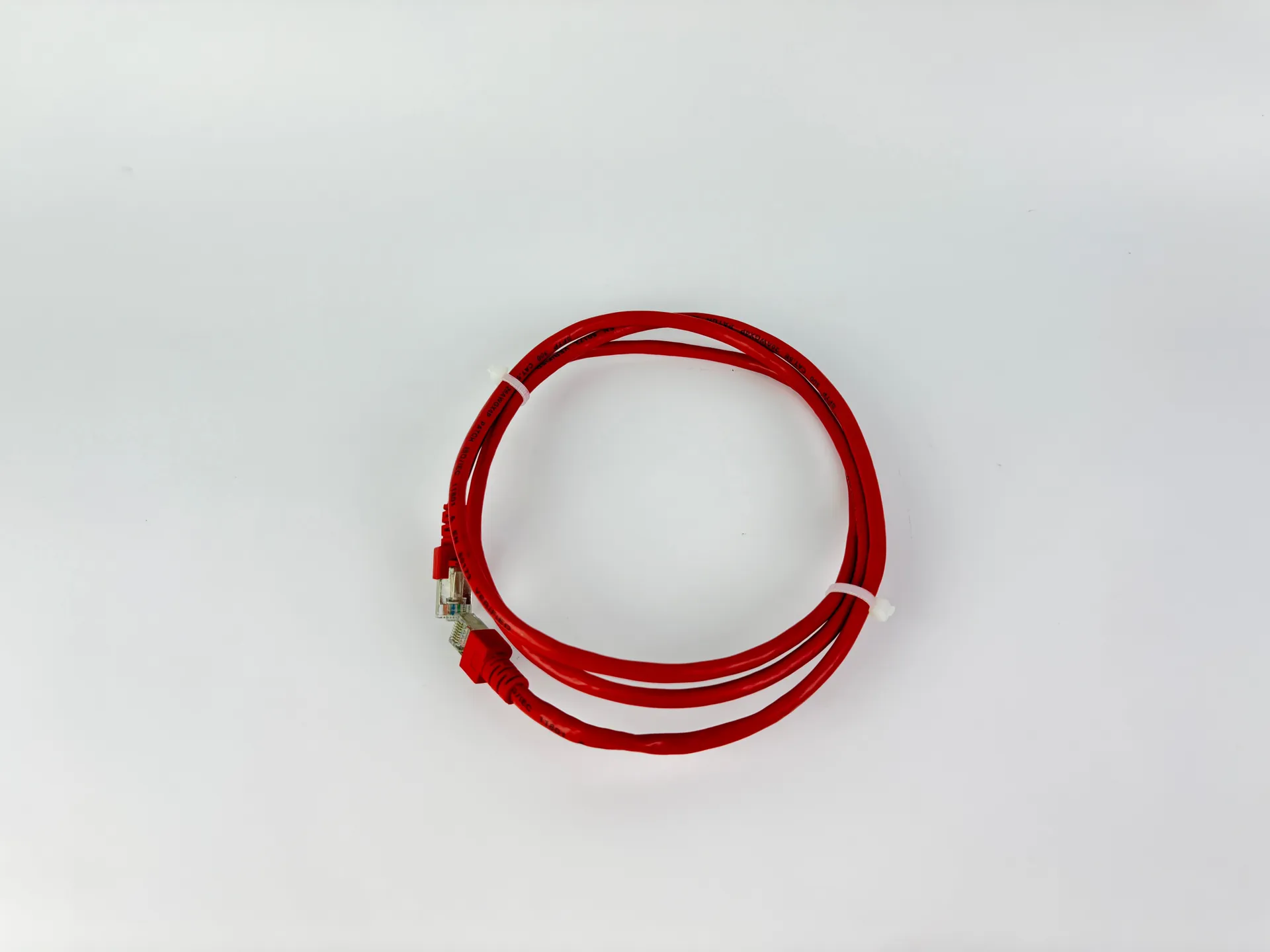 1x CAT5e SFTP Ethernet Patch Cable 1.5m RJ45 Shielded LAN 26AWG Red - Thumbnail 3