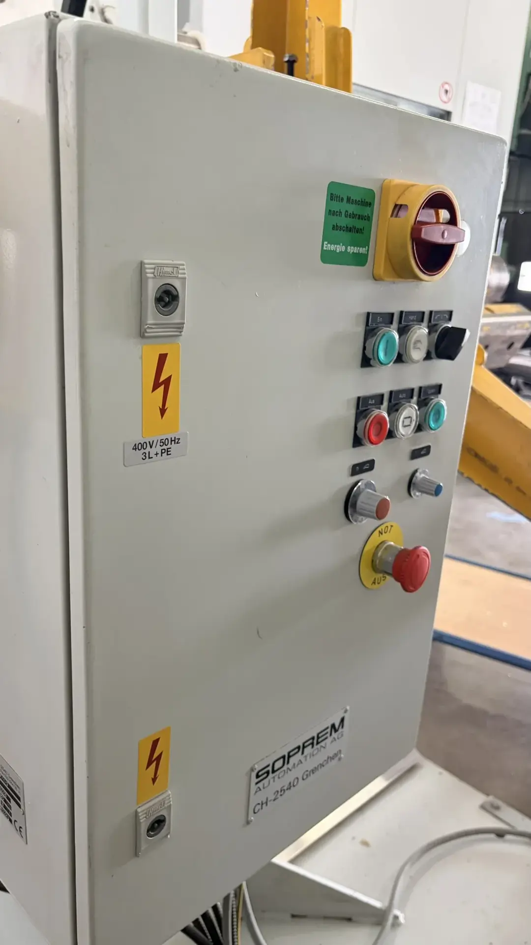 SOPREM Precision Coil Feeding Line - Decoiler 1000 kg + Precision Straightener - Thumbnail 16