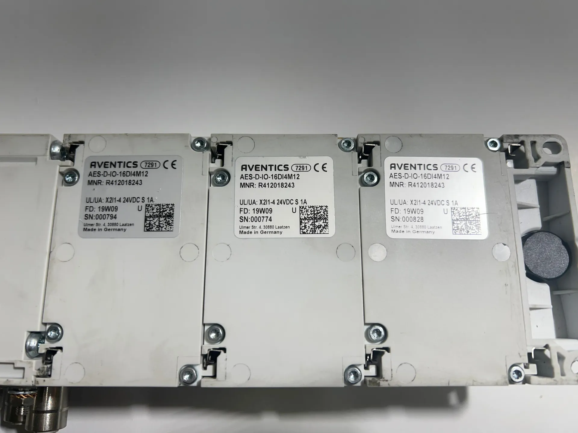 Aventics R412018225 EtherCAT AES-D-BC-ECAT Air Valve Island Module - Thumbnail 5