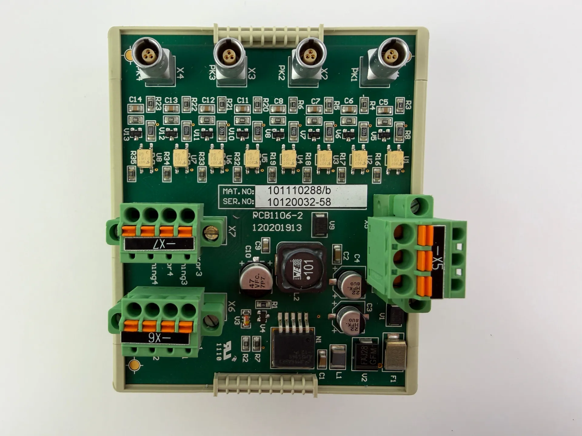WEB 1002 Wieland Bamberg 101110288/B PCB1106-2 Module Control Board - Thumbnail 4