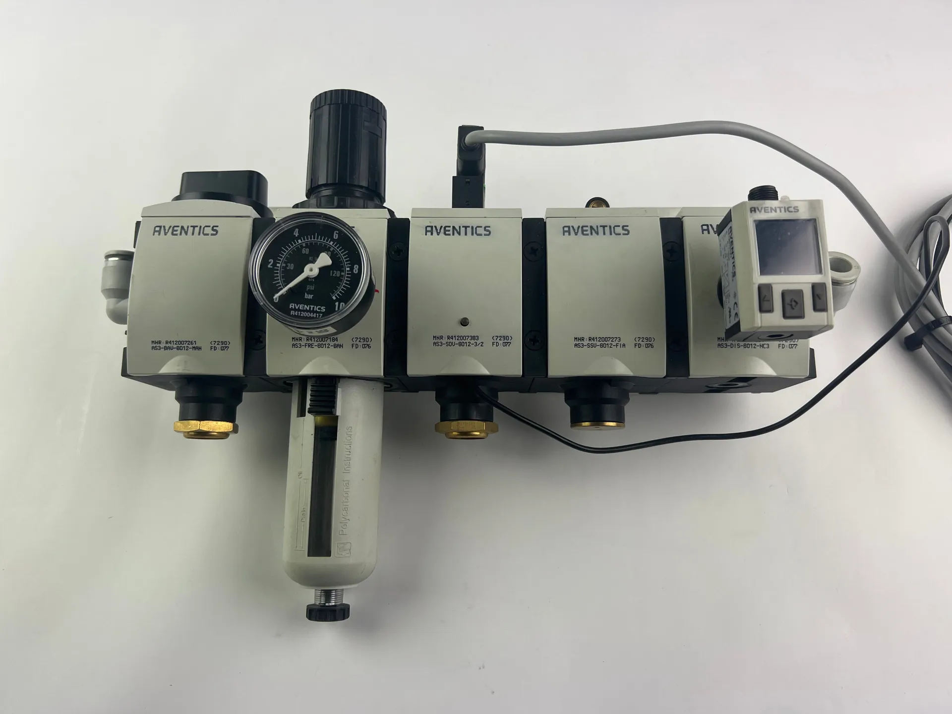 Aventics R412007261 R412007184 R412007383 R412007273 R412007251 + R412010767 Pressure Regulating Valves - Thumbnail 2