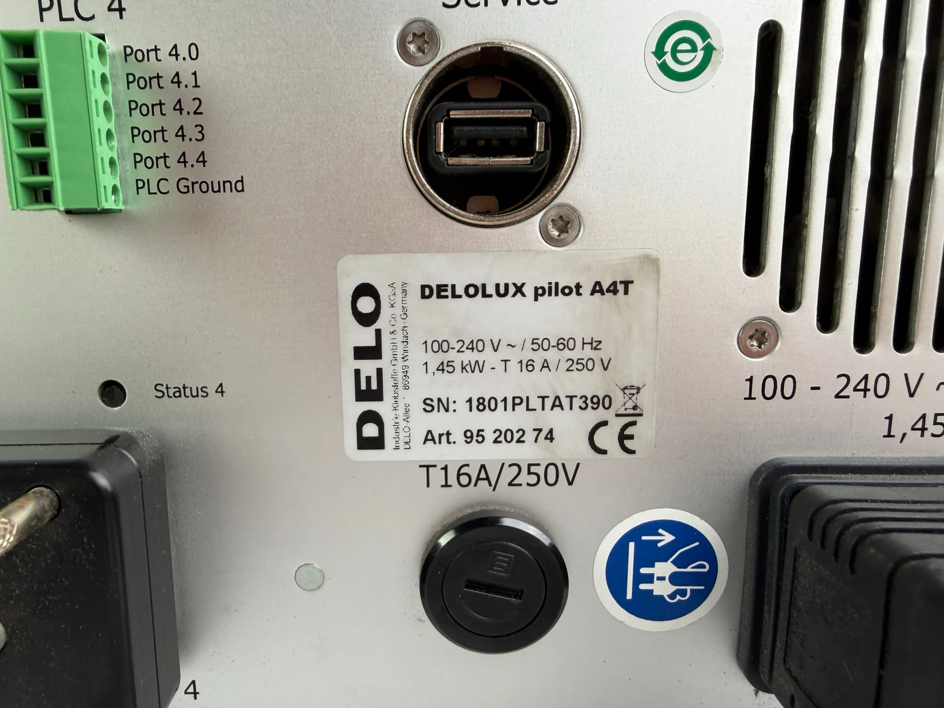DELO DELOLUX pilot A4T Control Unit + 2× DELOLUX 20/400 A2 LED Heads – Complete UV Light Curing System - Thumbnail 11