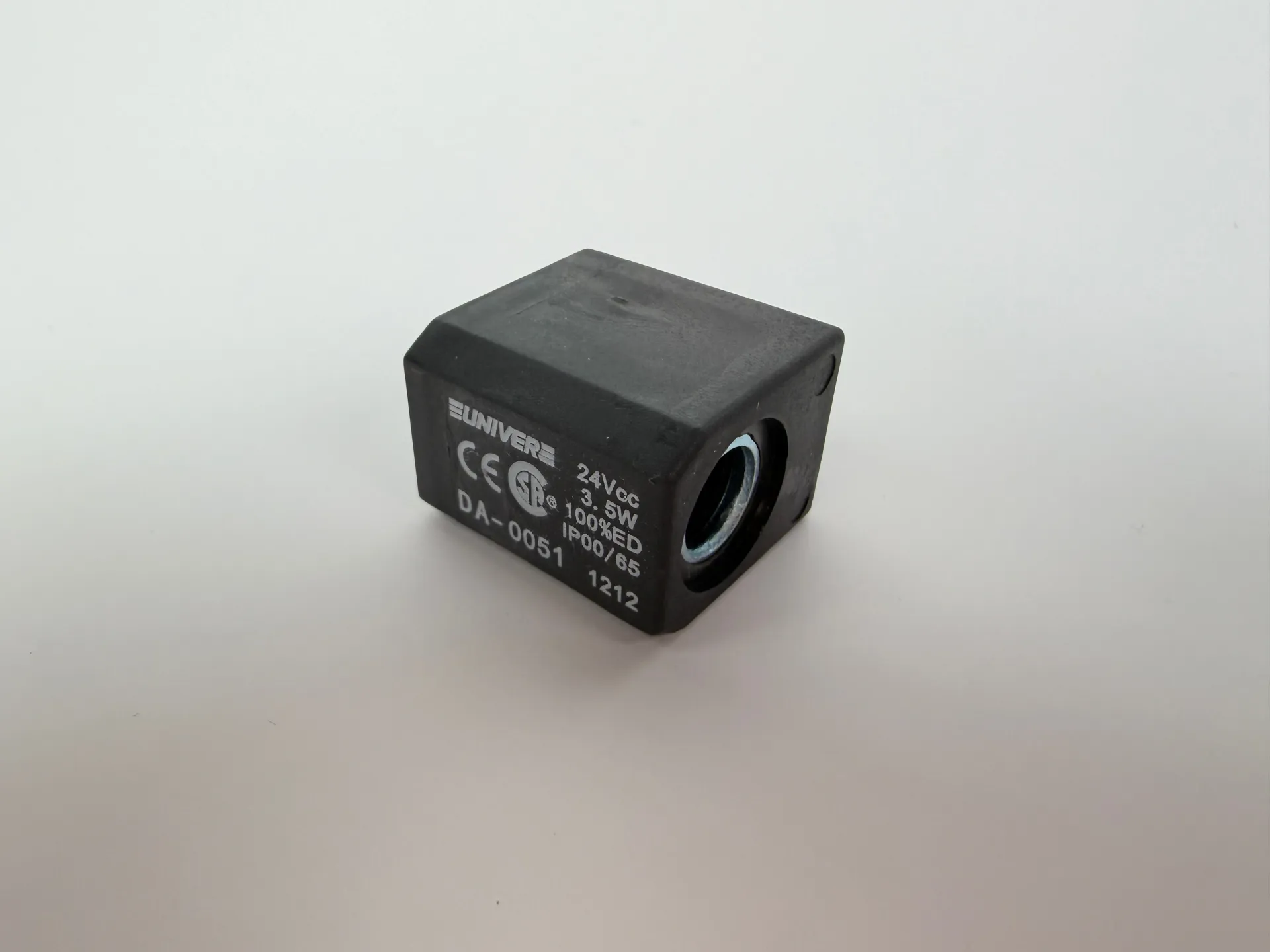 Univer DA-0051 U1 Solenoid Valve Coil 24V DC 3.5W Rectangular - Thumbnail 2