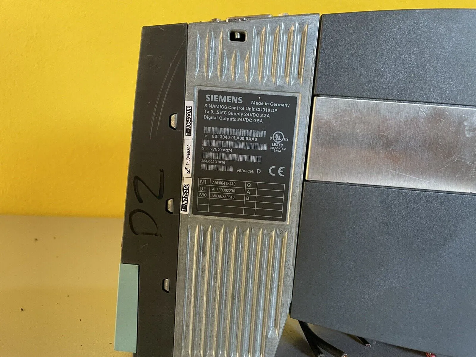 1x Siemens CU310 DP 6SL3040-0LA00-0AA0 + PM340 6SL3210-1SB12-3AA0 - Thumbnail 3