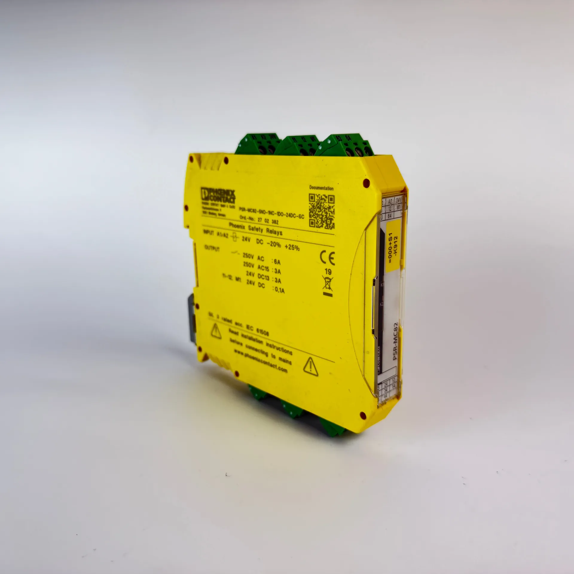 Phoenix Contact PSR-MC82-5NO-1NC-1DO-24DC-SC Safety Relay Module SIL3 - Thumbnail 3