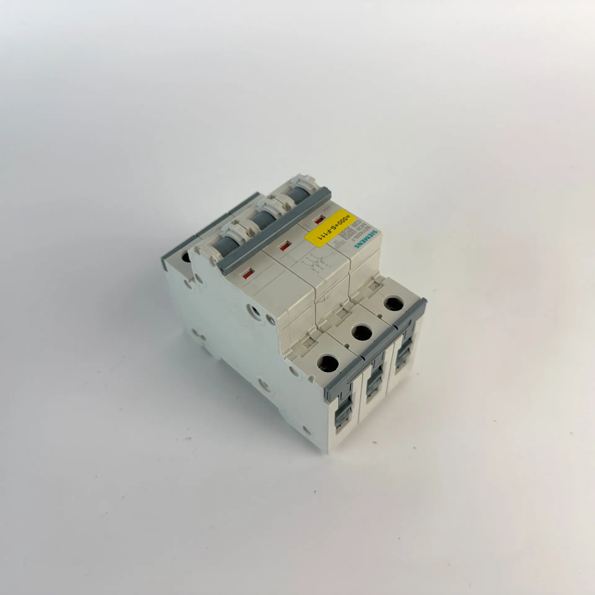 1x Siemens 5SY4325-7 3 Pole MCB C25 25A Circuit Breaker 10kA 400V AC - Thumbnail 6