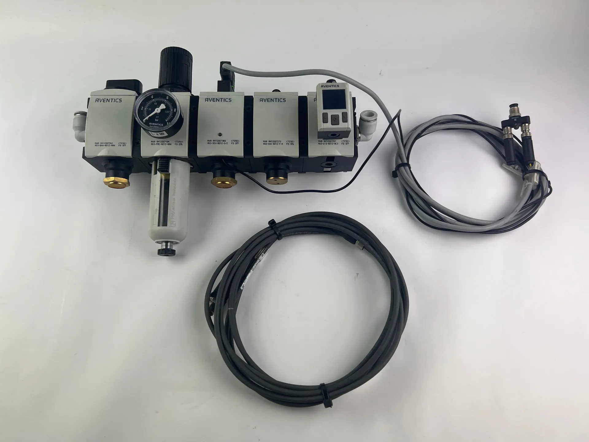 Aventics R412007261 R412007184 R412007383 R412007273 R412007251 + R412010767 Pressure Regulating Valves - Image 1
