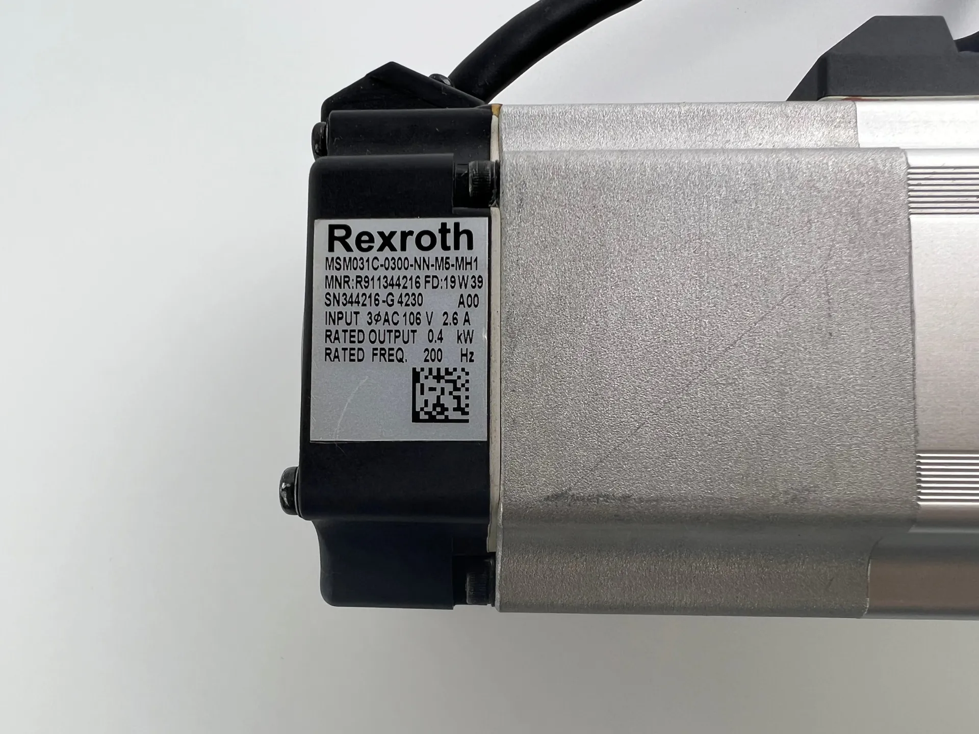 Rexroth MSM031C-0300-NN-M5-MH1 / R911344216 Servo Motor - Thumbnail 3