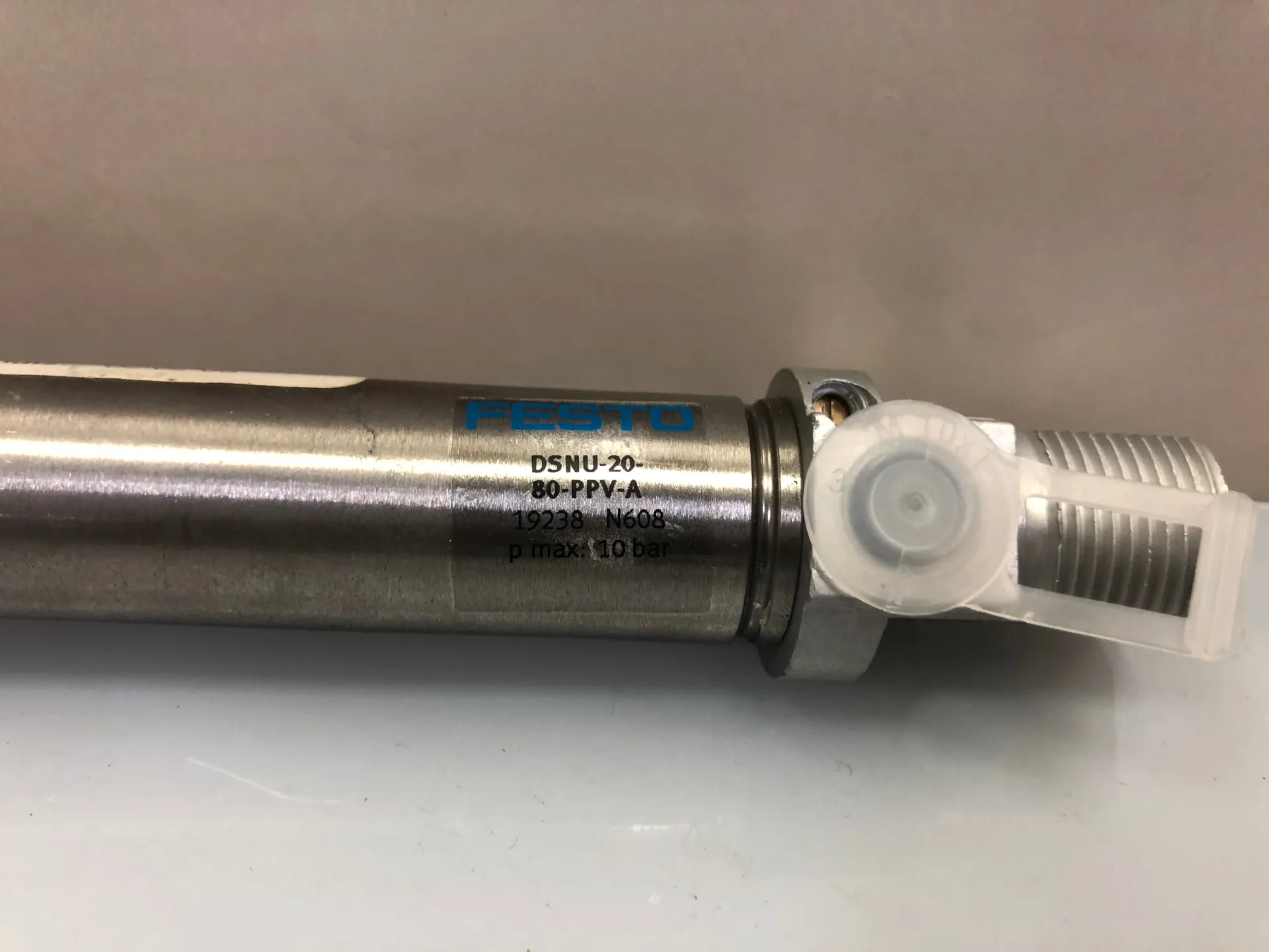 Festo Standard Cylinder DSNU-20-80-PPV-A Iso Cylinder 19238 - Thumbnail 2