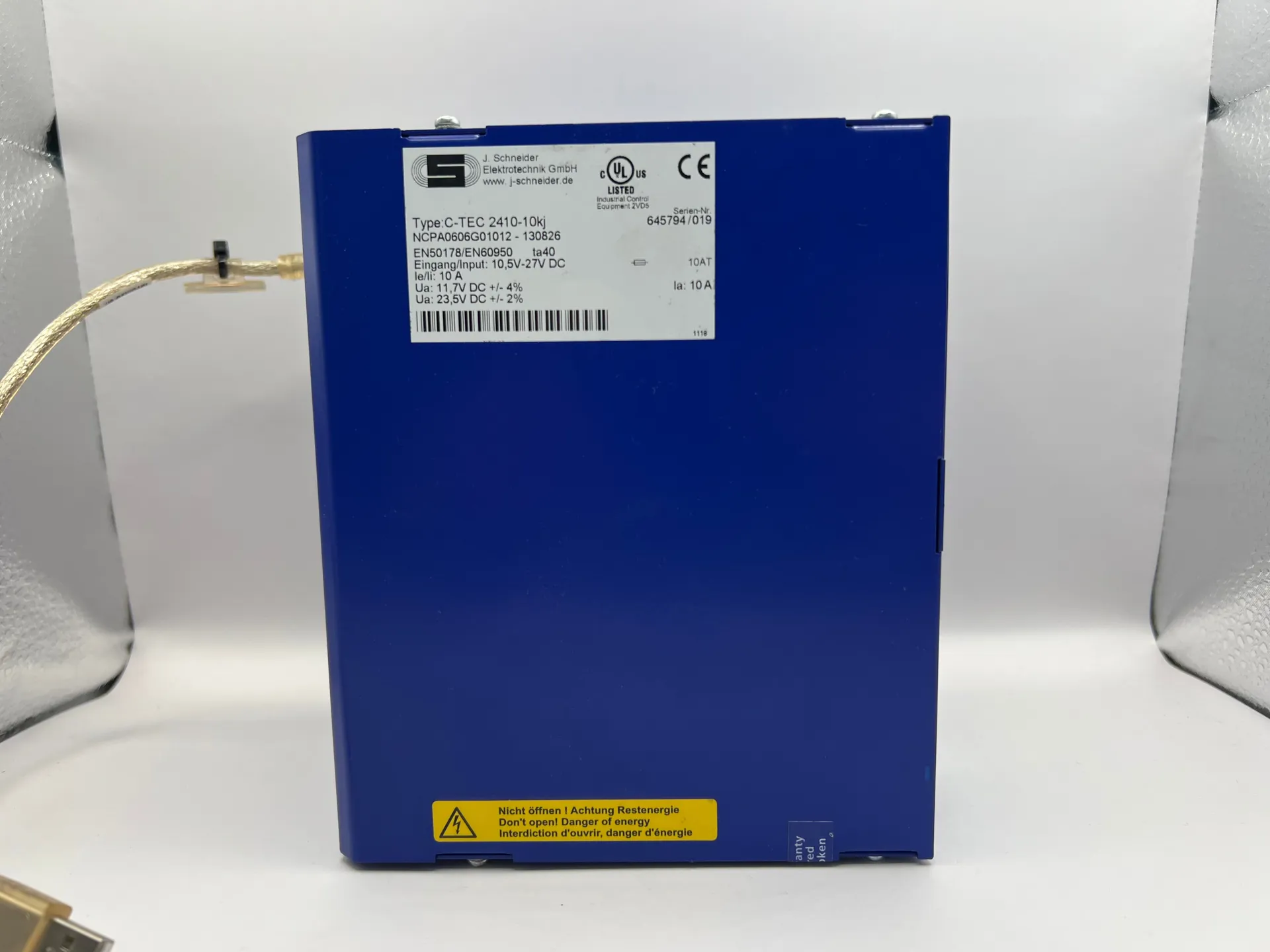 1x J. Schneider C-TEC 2410-10KJ Buffer Module NCPA0606G01012-130826 24V DC - Thumbnail 4