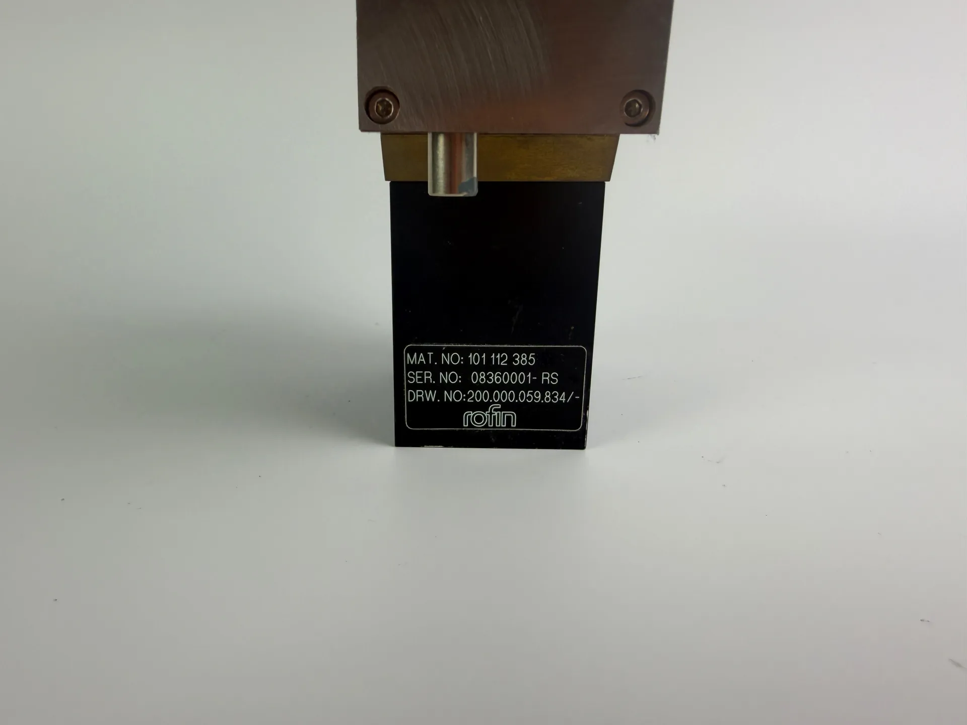 1x Rofin 101 112 385 Water-Cooled Laser Power Measurement Module / Beamsplitter - Thumbnail 6