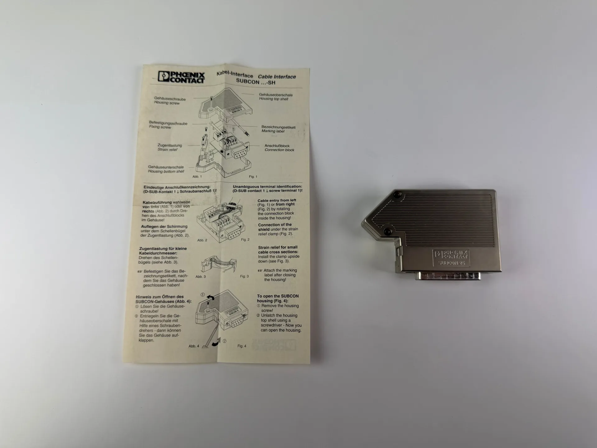 Phoenix Contact 91437 Cable Interface - Thumbnail 4