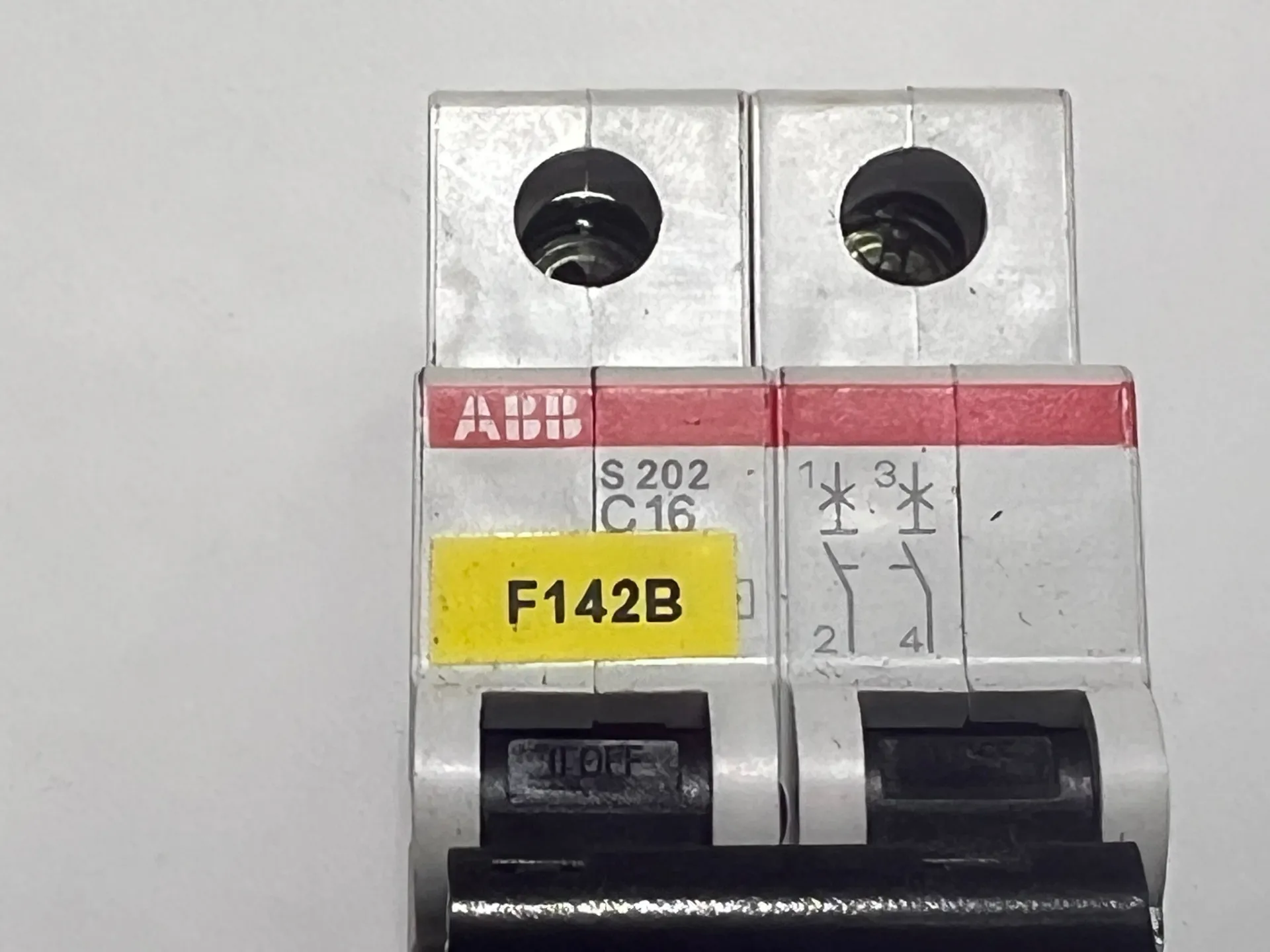 1x ABB S202-C16 Miniature Circuit Breaker 2CDS252001R0164 - Thumbnail 3