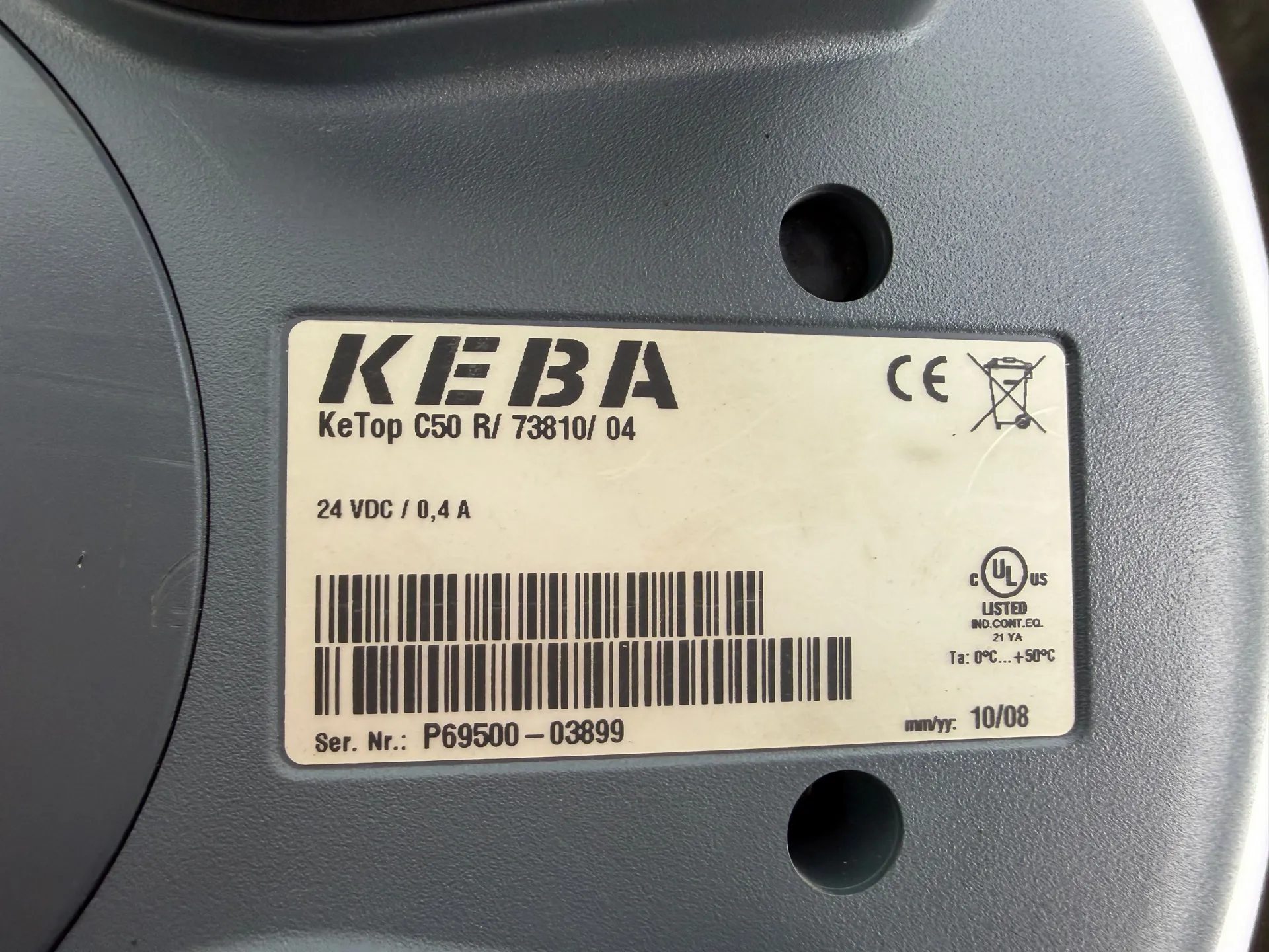 ROFIN KEBA KeTop C50 R / 73810 / 04 Teach Pendant Panel – 5m Cable - Thumbnail 4