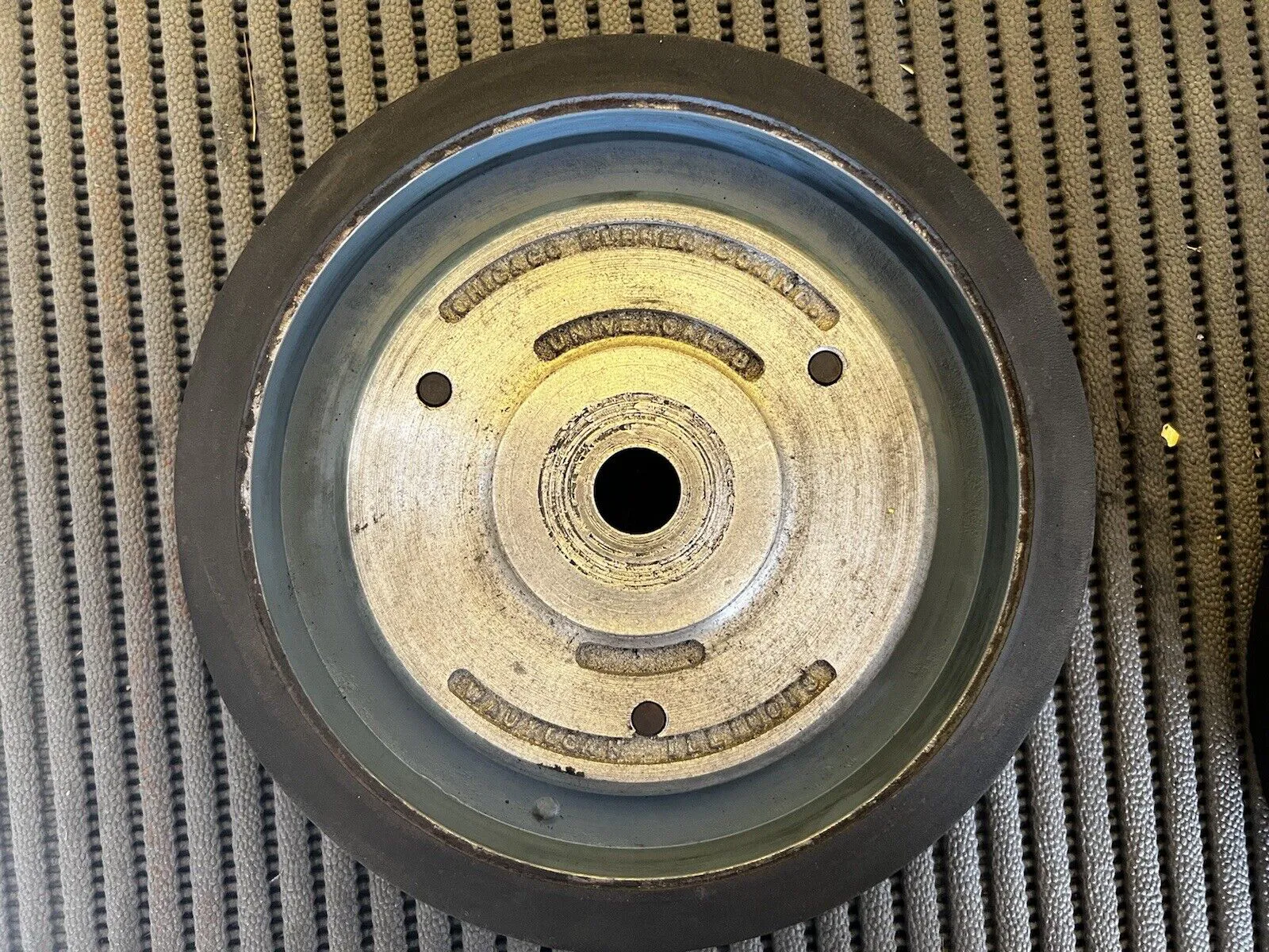 Chicago Rubber Co Inc 20 x 4cm Contact Wheel - Thumbnail 2