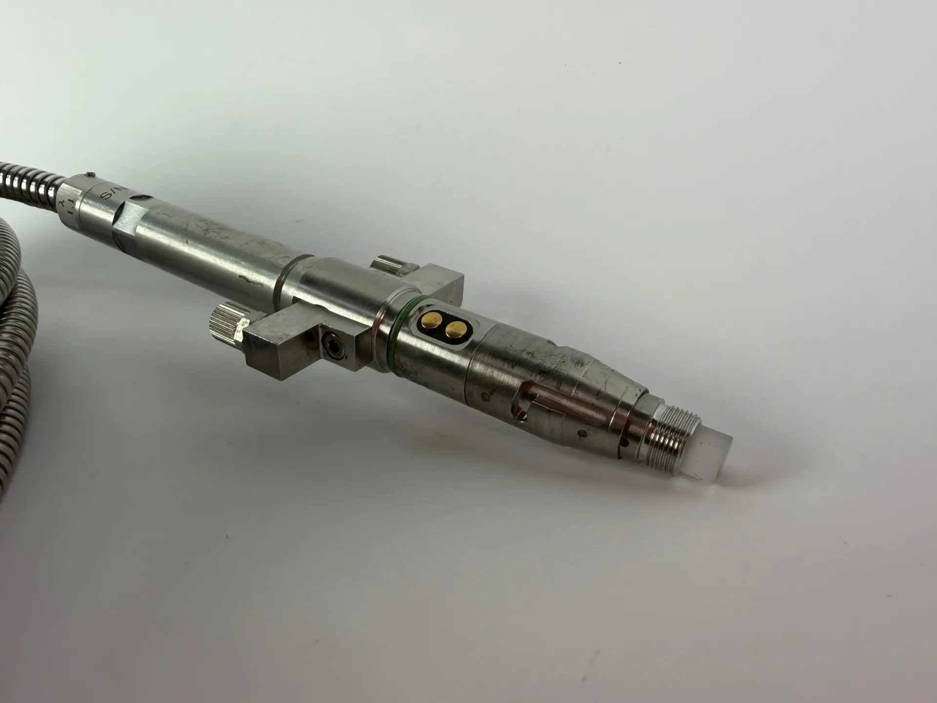 High Power Laser Fiber Optic Delivery Cable Armored Water Cooled Industrial - Thumbnail 10