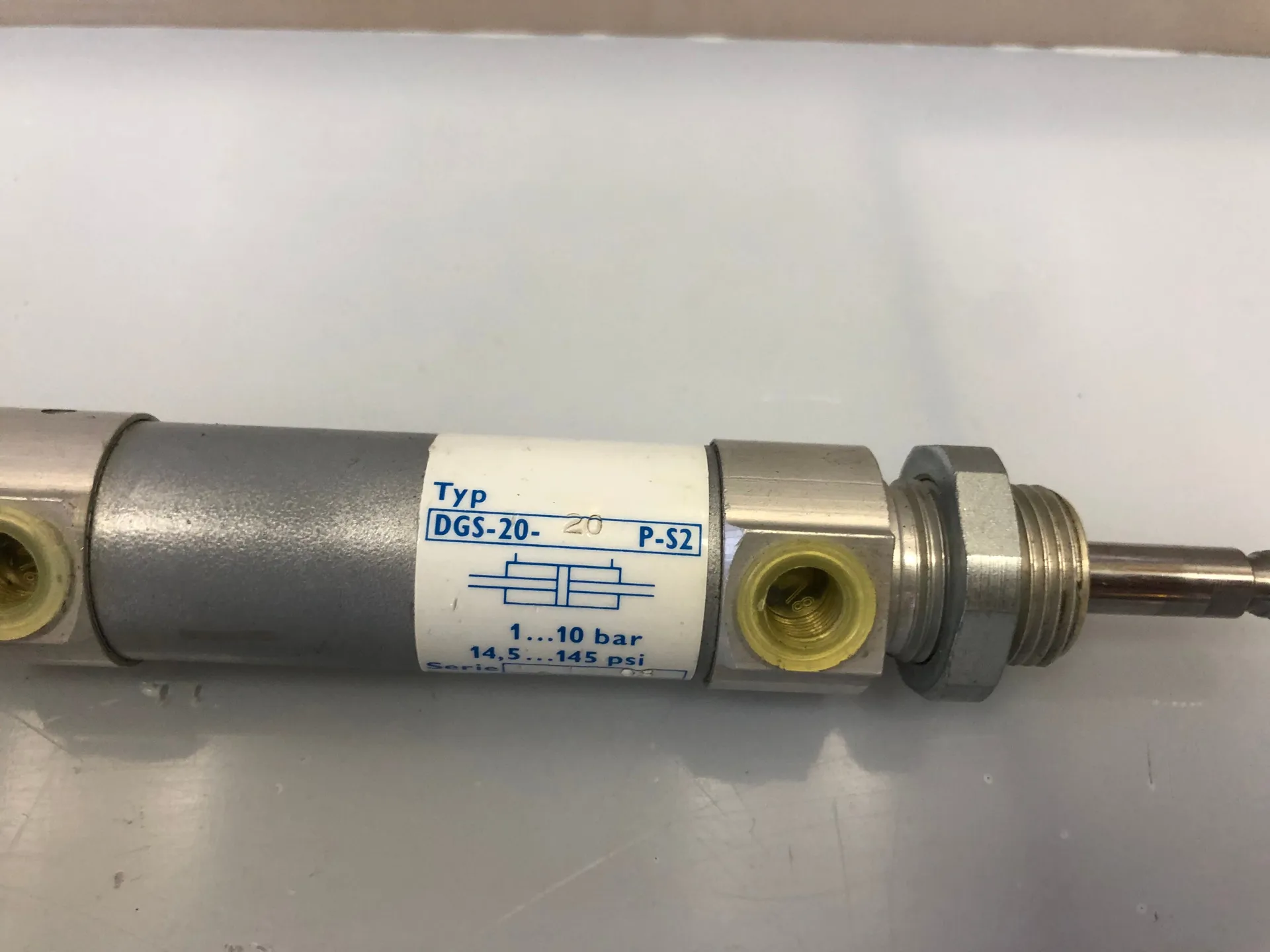 FESTO DGS-20-20-P-S2 Round Pneumatic Cylinder - Image 1