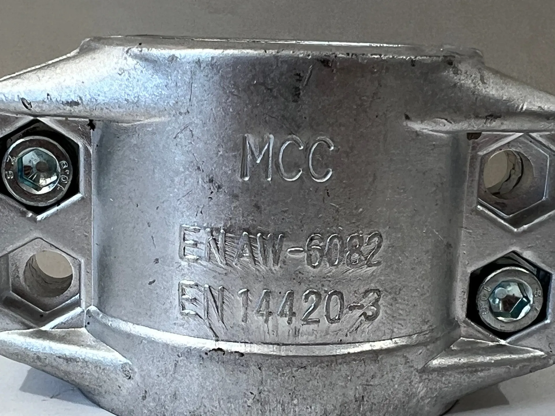 MCC Aluminum Safety Clamp 63 mm (2-1/2”) – EN14420-3 / DIN 2817 Hose Coupling DN65 PN25 - Image 1