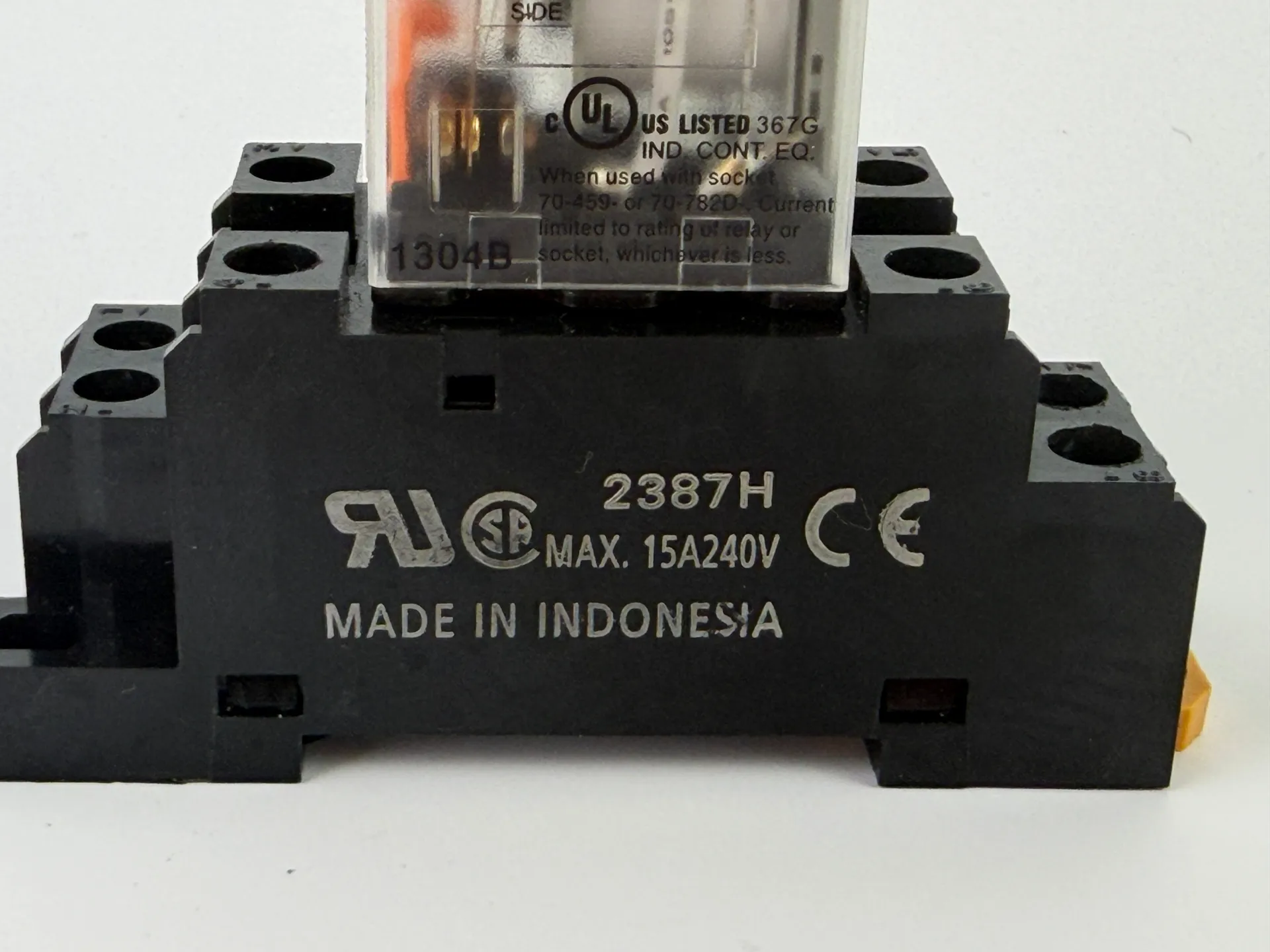 Magnecraft 782XBXM4L-24D Relay 24VDC + 2387H Base Socket Schneider Electric - Thumbnail 3