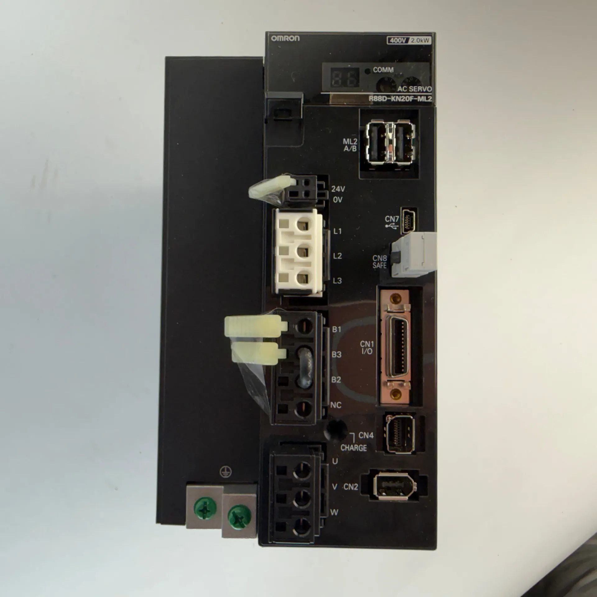Omron R88D-KN20F-ML2 Accurax G5 2kW 400V AC Servo Driver MECHATROLINK-II - Thumbnail 5