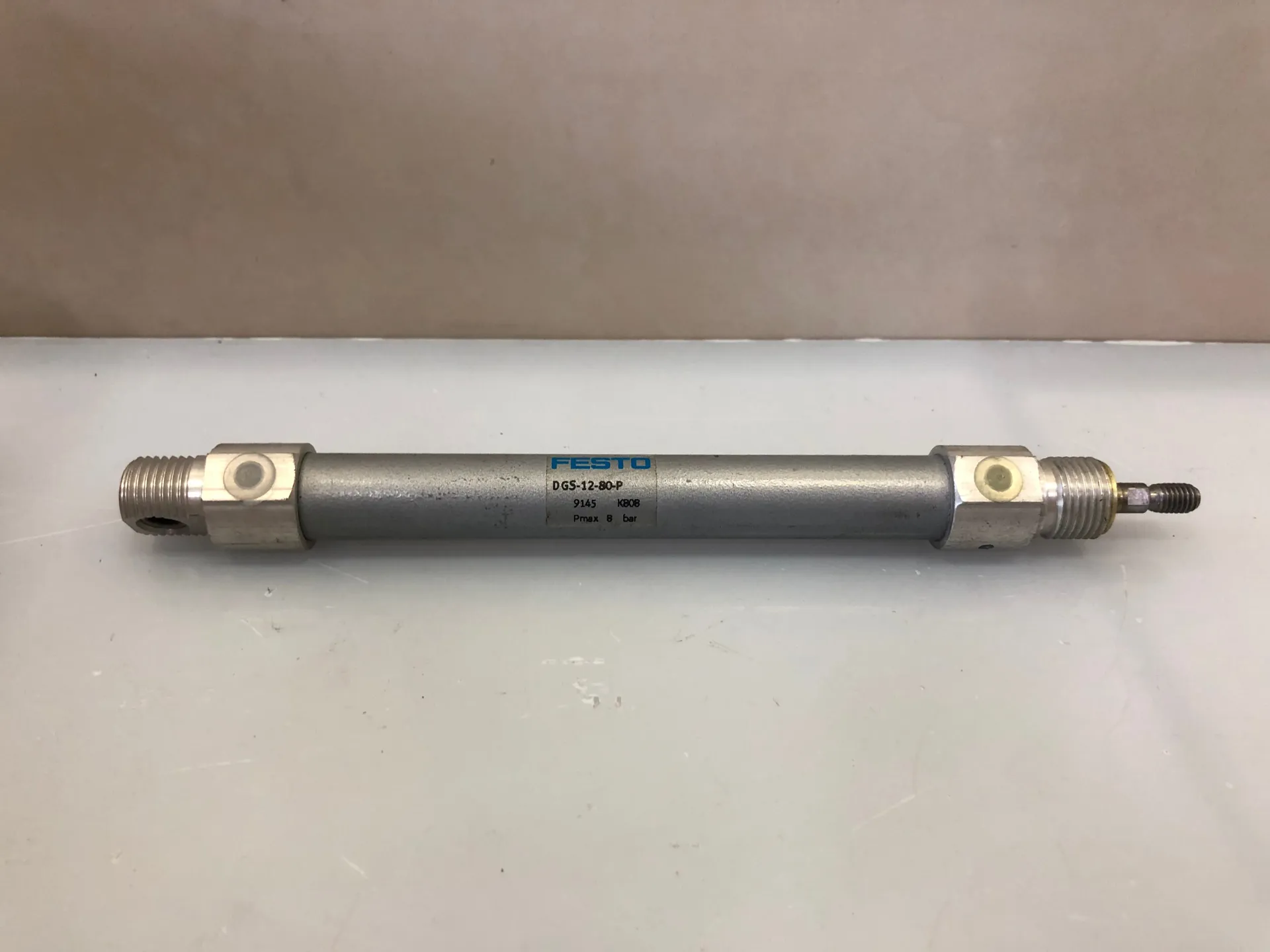 1x Festo DGS-12-80-P 9145 Pneumatic Cylinder 12mm Bore 80mm Stroke - Thumbnail 2