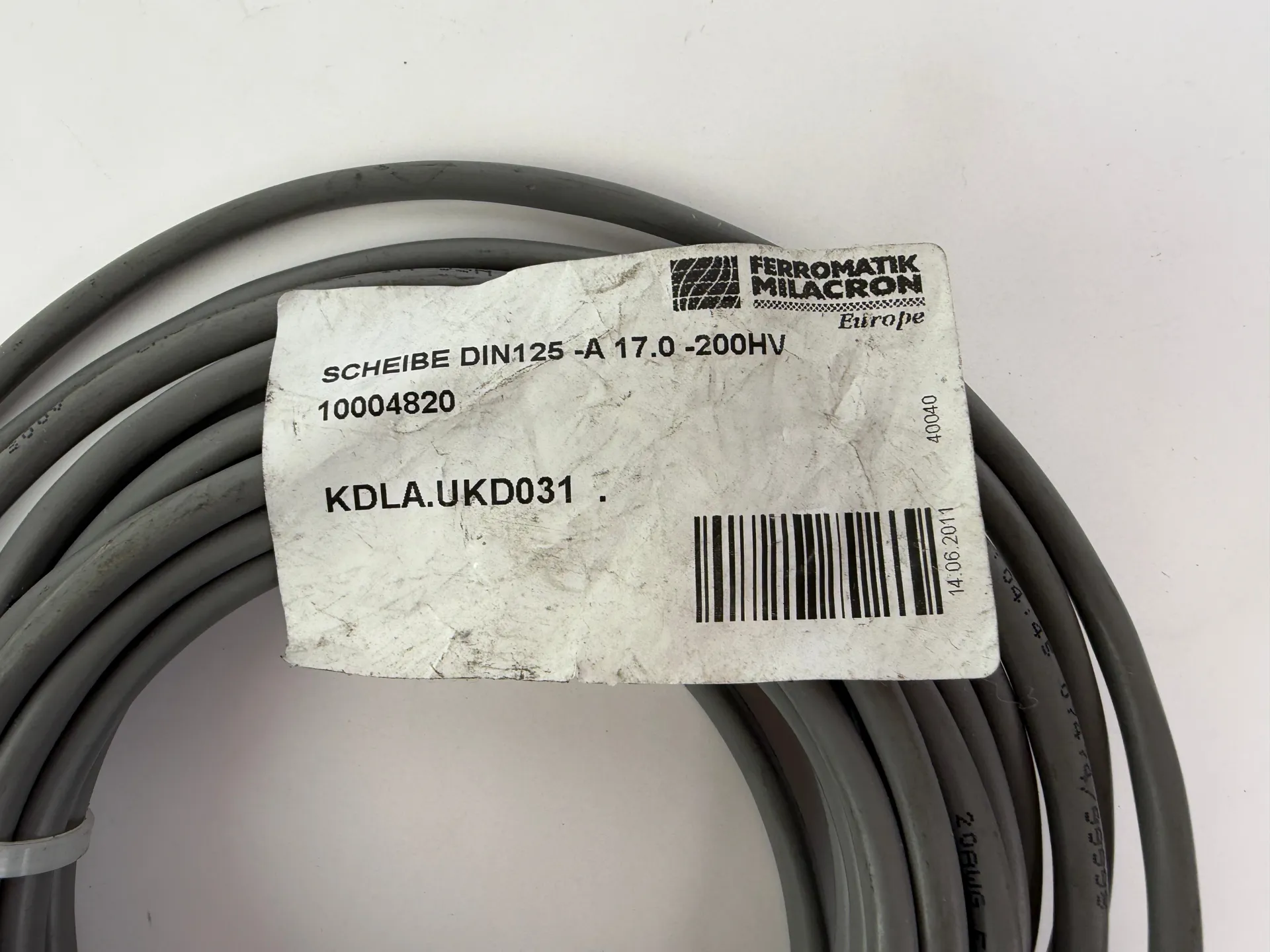 1x Ferromatik Milacron Power Cable NEMA L5-15P 15A 125V to 4-Pin AMP CPC Industrial Cable - Thumbnail 2