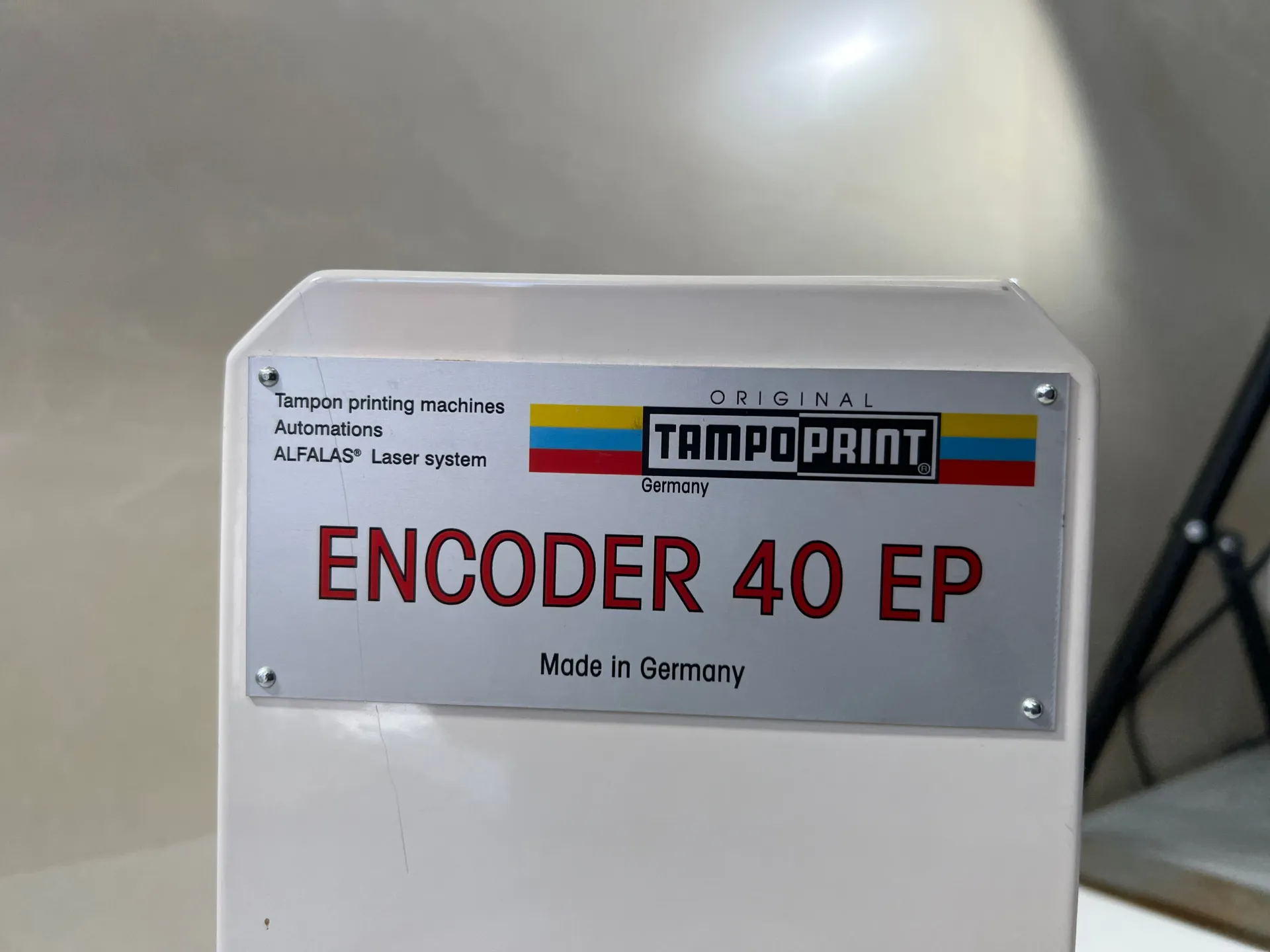 Cover for Tampoprint  Encoder 40 EP - Image 1