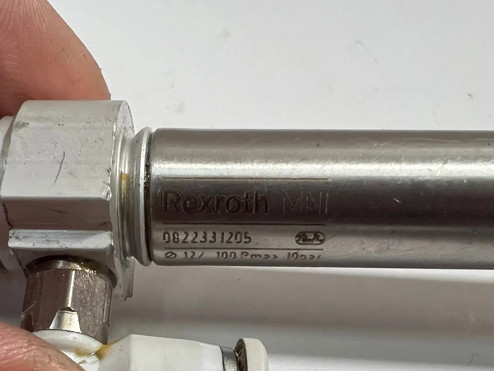 Rexroth 0822331205 Pneumatic Cylinder 10Bar - Thumbnail 3