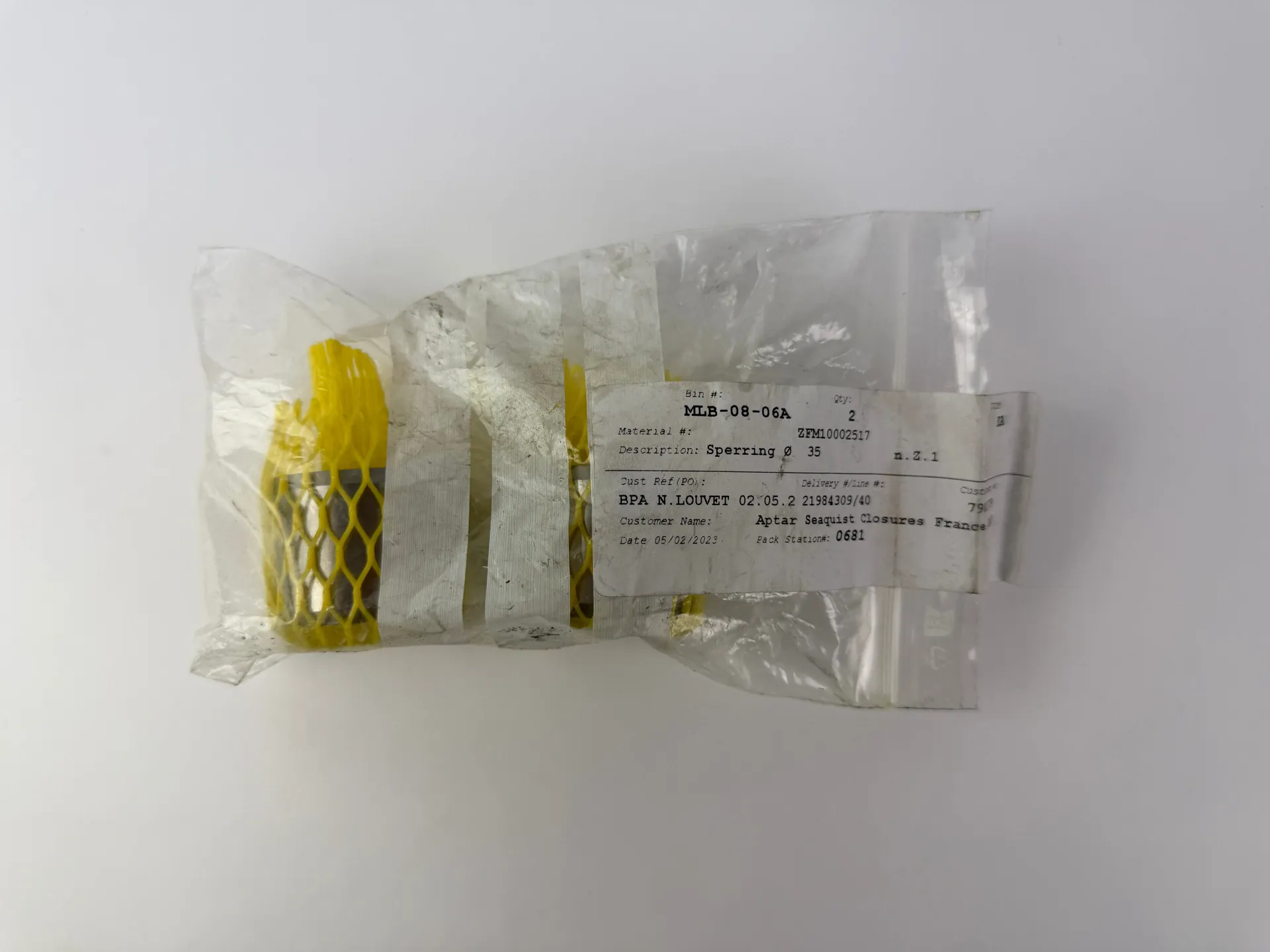 2x Ferromatik Milacron 10002517/MR Rear Seat Ø45 Stauring Screw Tip Injection Molding - Thumbnail 3