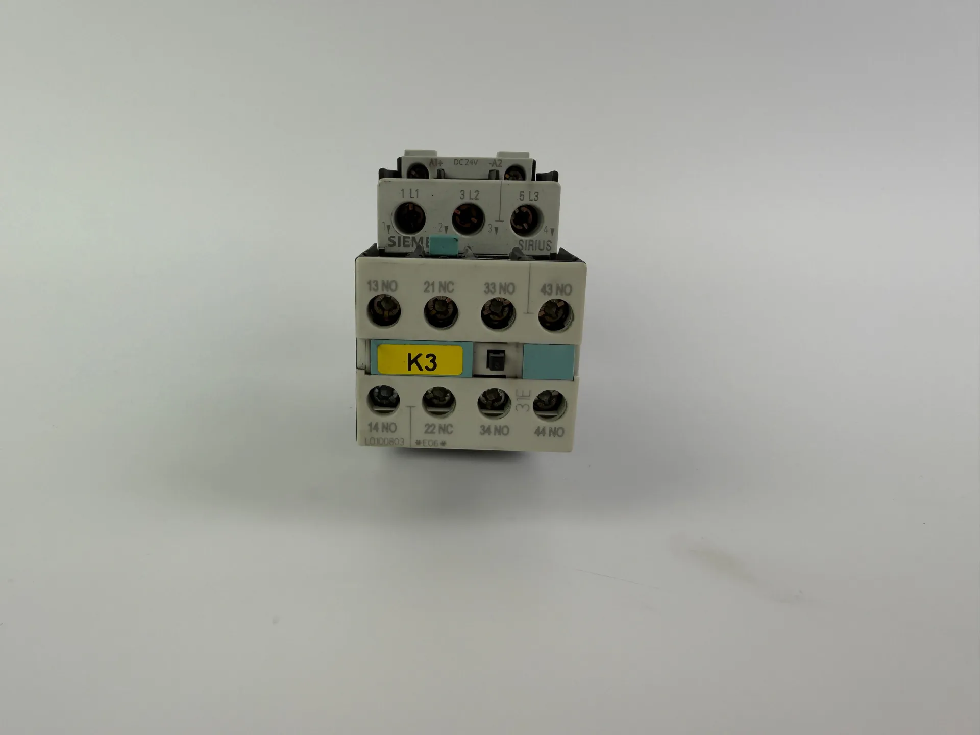 1x Siemens 3ZX1012-0RT02-1AA1 Contactor with Auxiliary Relay 3RH1921-1HA31 - Thumbnail 2