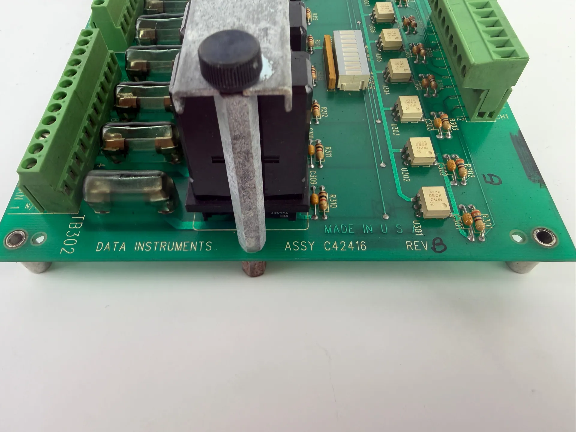 Wintriss Cam Box PCB ASSY C42416 Data Instruments 8 Channel Relay Board - Thumbnail 7
