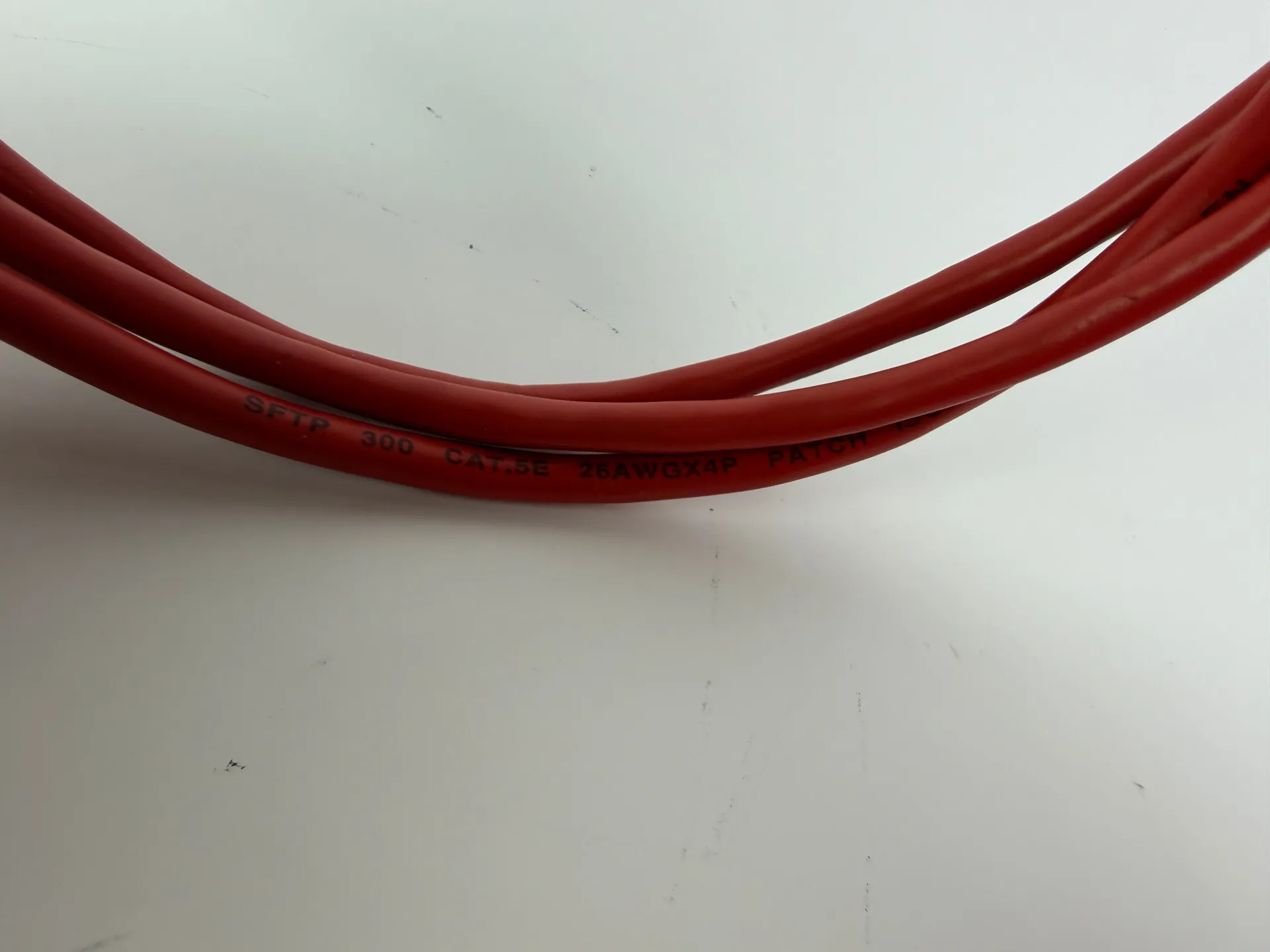 1x CAT5e SFTP Ethernet Patch Cable 1.5m RJ45 Shielded LAN 26AWG Red - Thumbnail 5