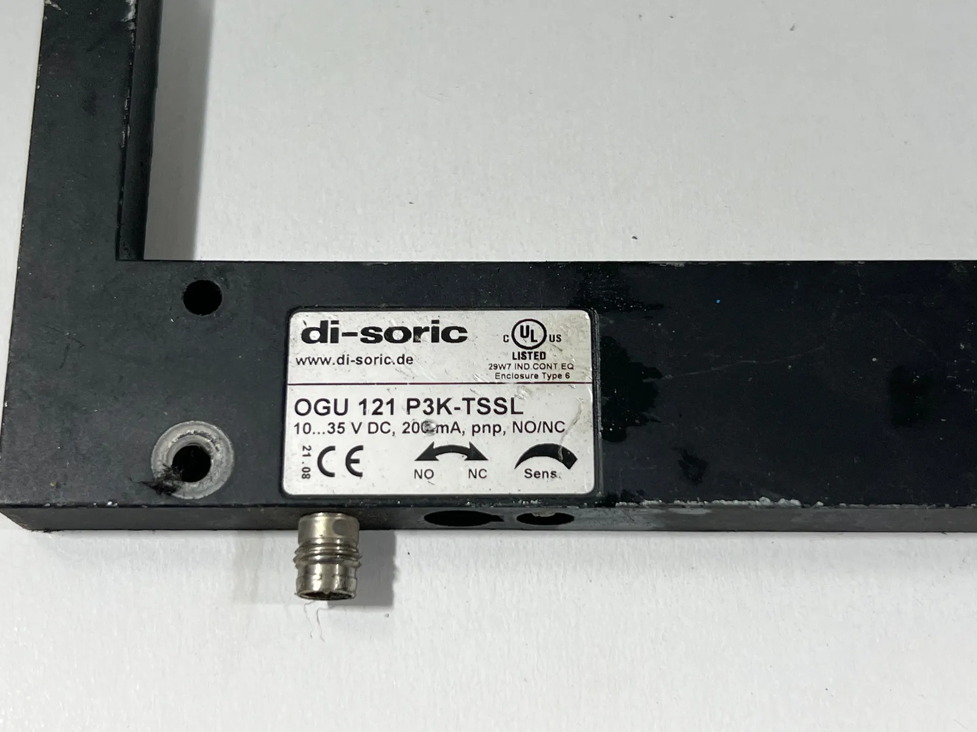 1x Di-Soric OGU 121 P3K-TSSL Fork Light Barrier - Thumbnail 4