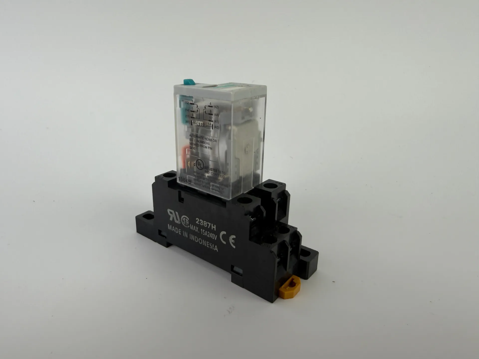 Magnecraft 782XBXM4L-24D Relay 24VDC + 2387H Base Socket Schneider Electric - Thumbnail 6