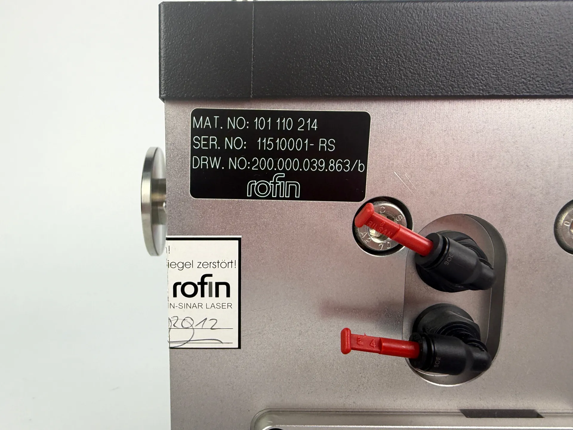 1x Rofin 101 110 214 Laser Component – Industrial Laser System Part - Thumbnail 6