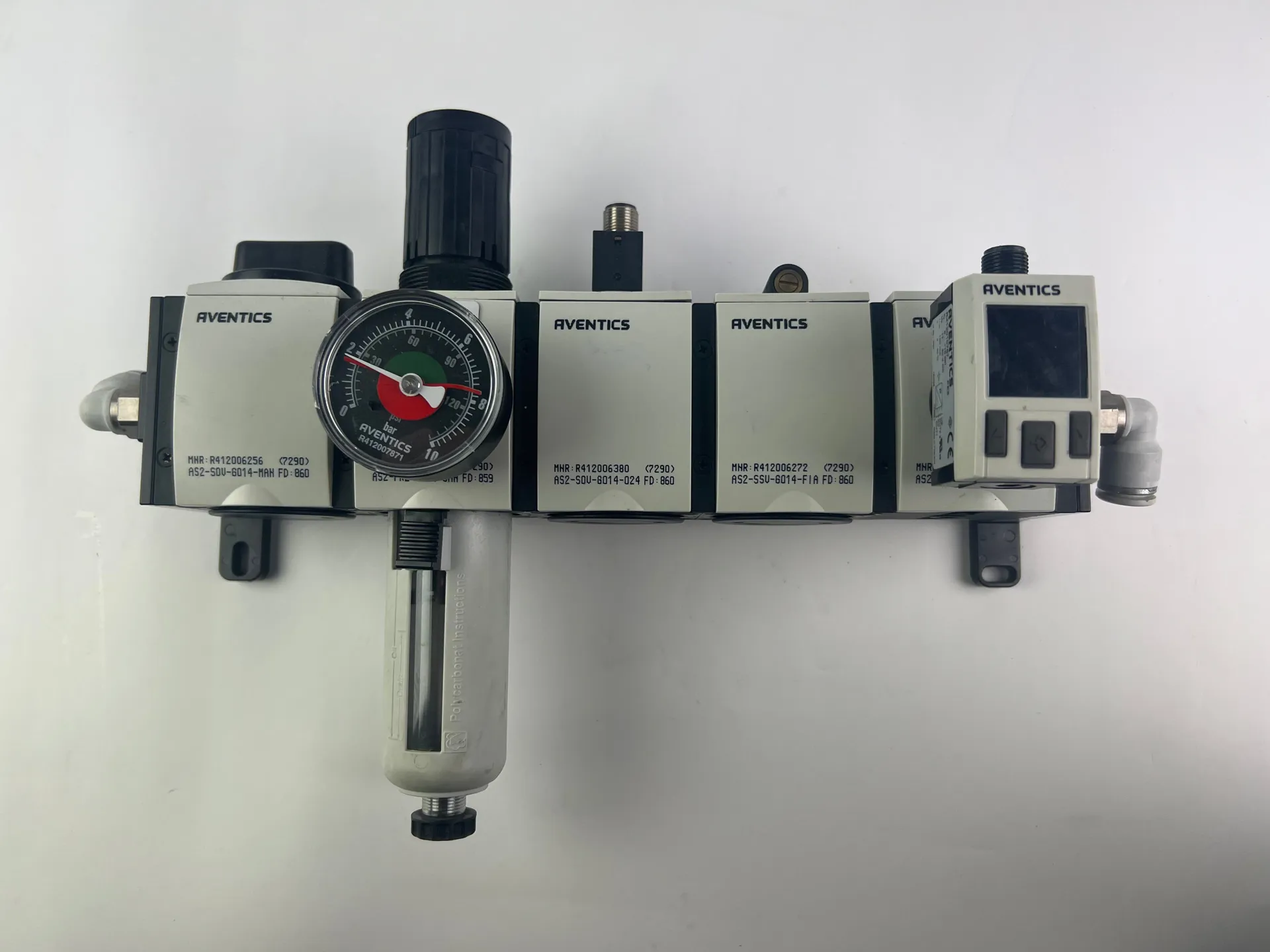 Aventics R412006256 R412006175 R412006380 R412006272 R412006250 + R412010767 Pressure Regulating Valves - Thumbnail 2