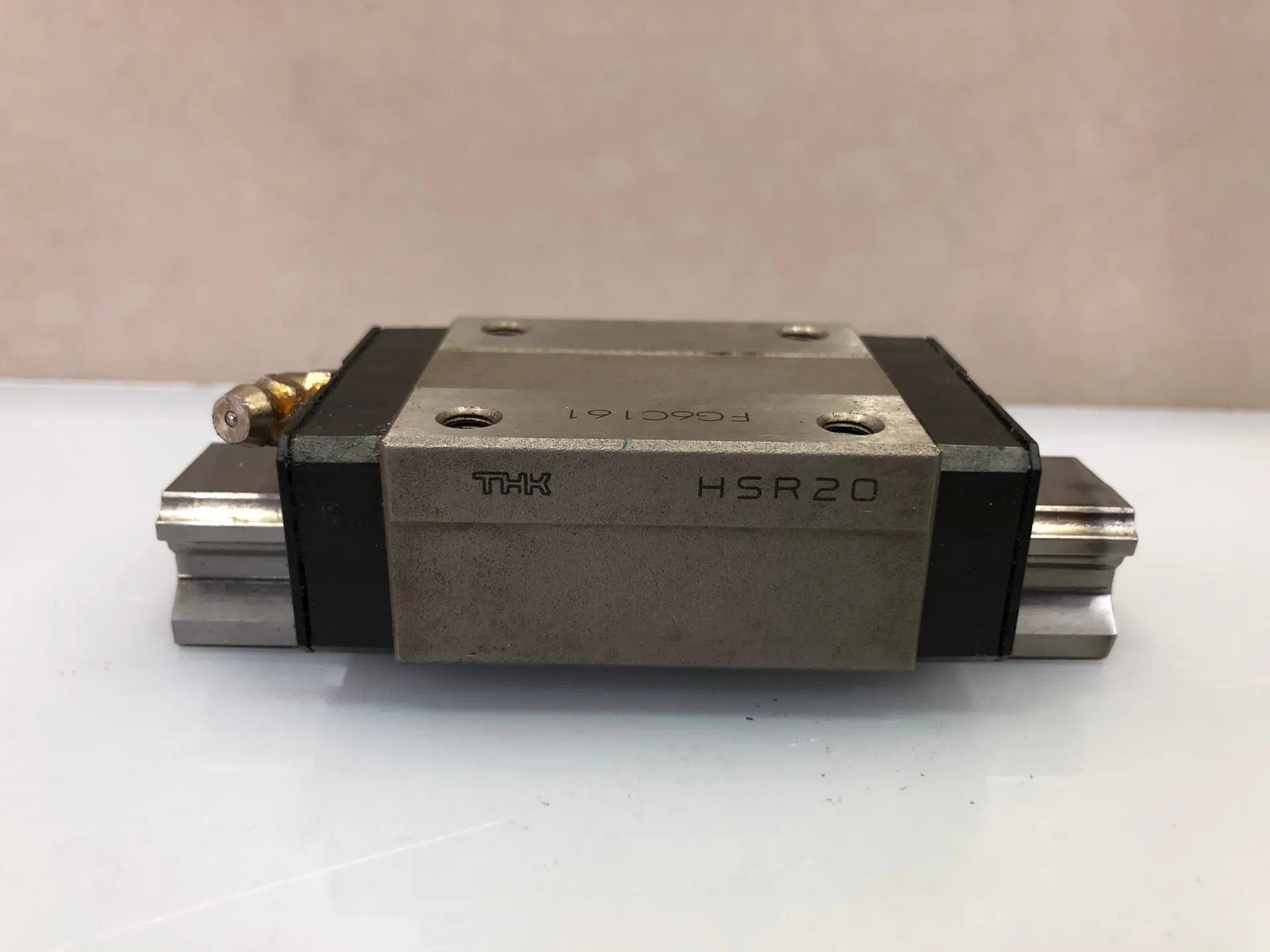 THK HSR20 Linear Bearing Block with 100mm Rail – HSR 20 Guide System - Thumbnail 4