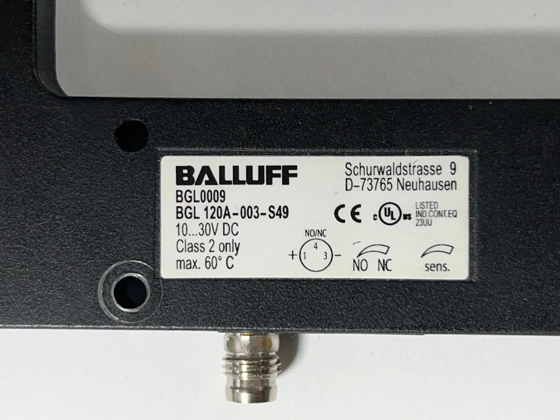 Balluff BGL0009 Fork Light Barrier – BGL 120A-003-S49 - Thumbnail 2