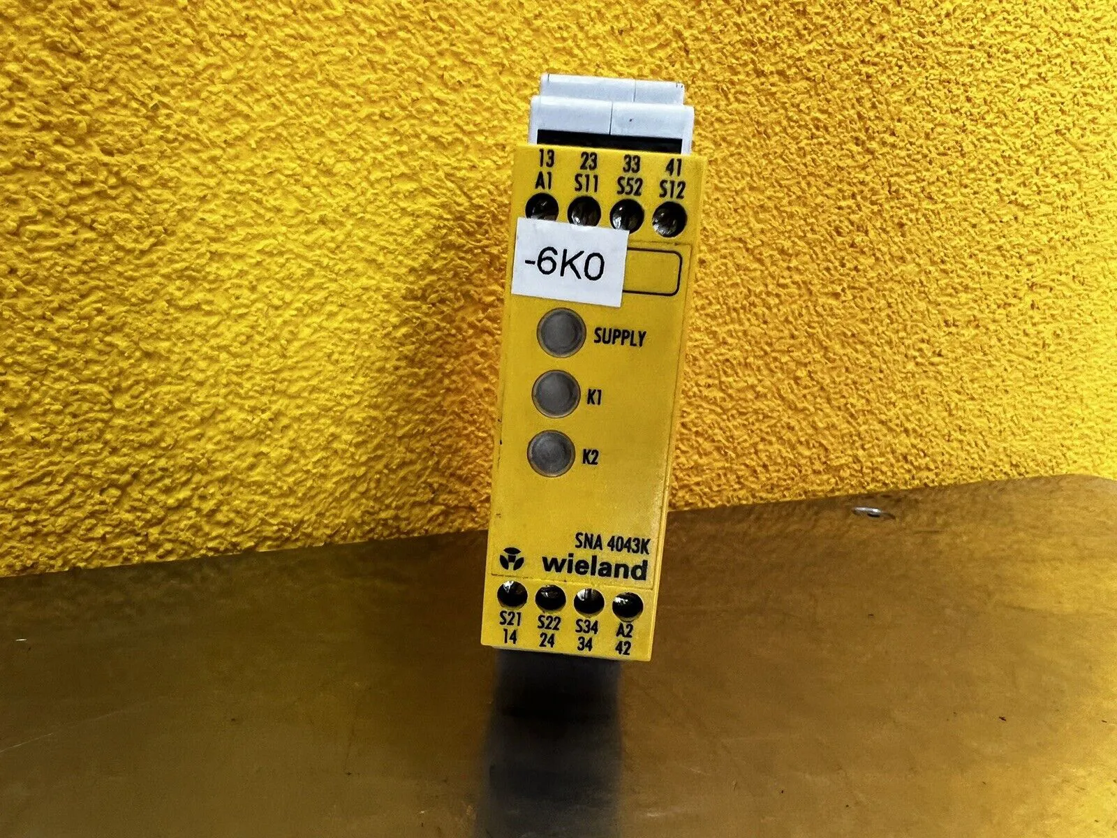 Wieland SNA 4043K Safety Relay – 24V AC, 50/60Hz, Emergency Stop / Safety Control - Thumbnail 2