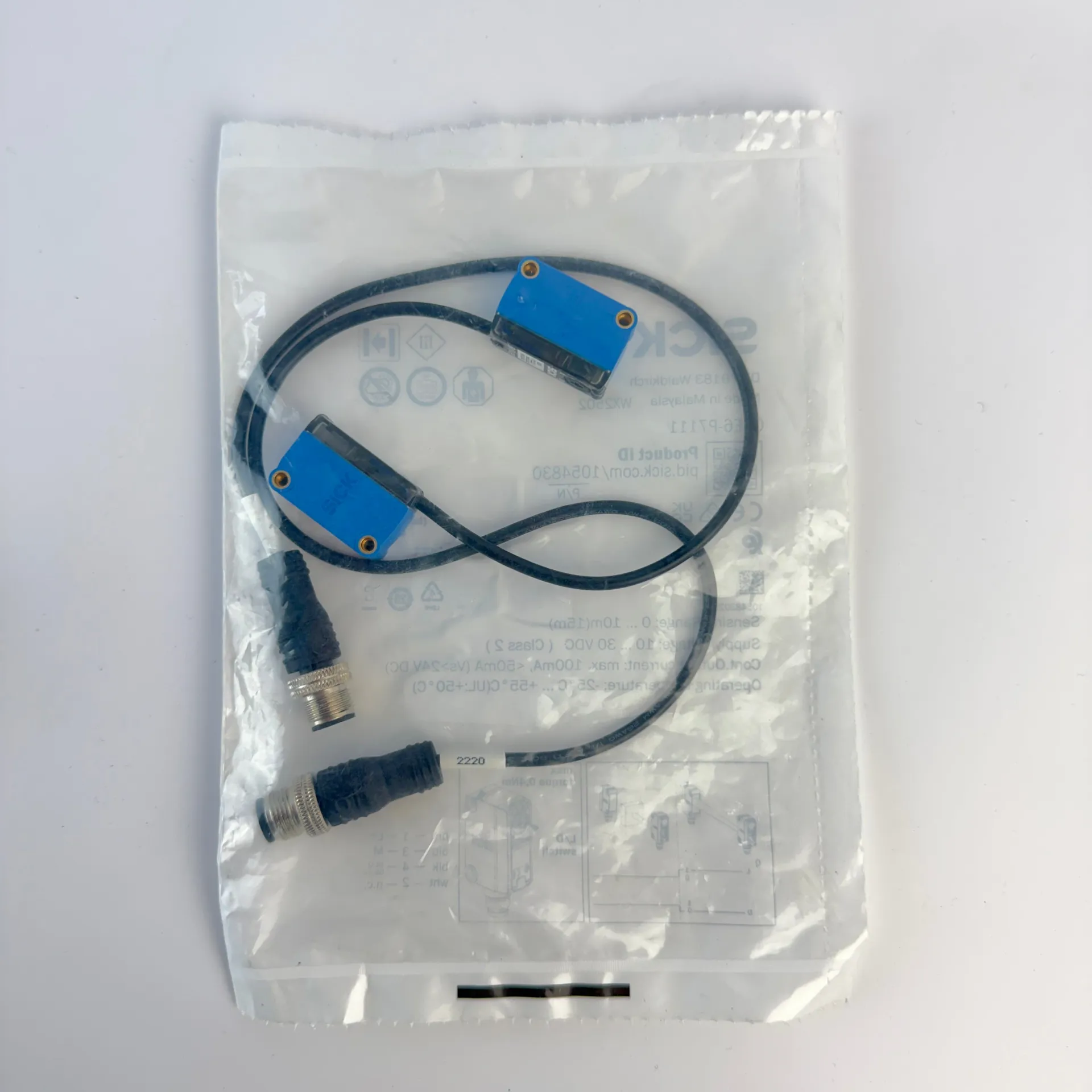 SICK GSE6-P7111 1054830 G6 Through-Beam Photoelectric Sensor Set PNP 10m - Image 1
