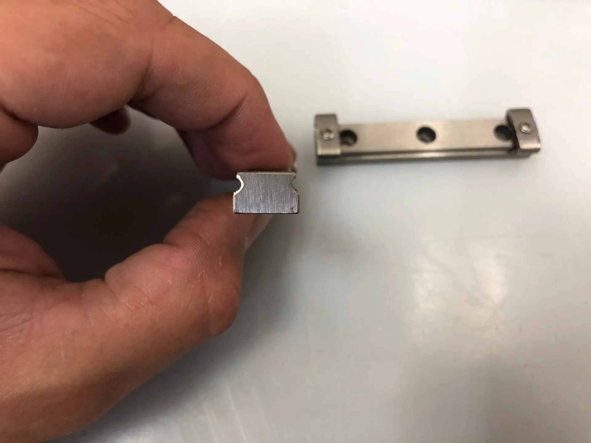 2x THK Small Linear Rails – Two 70mm Precision Rails - Thumbnail 6