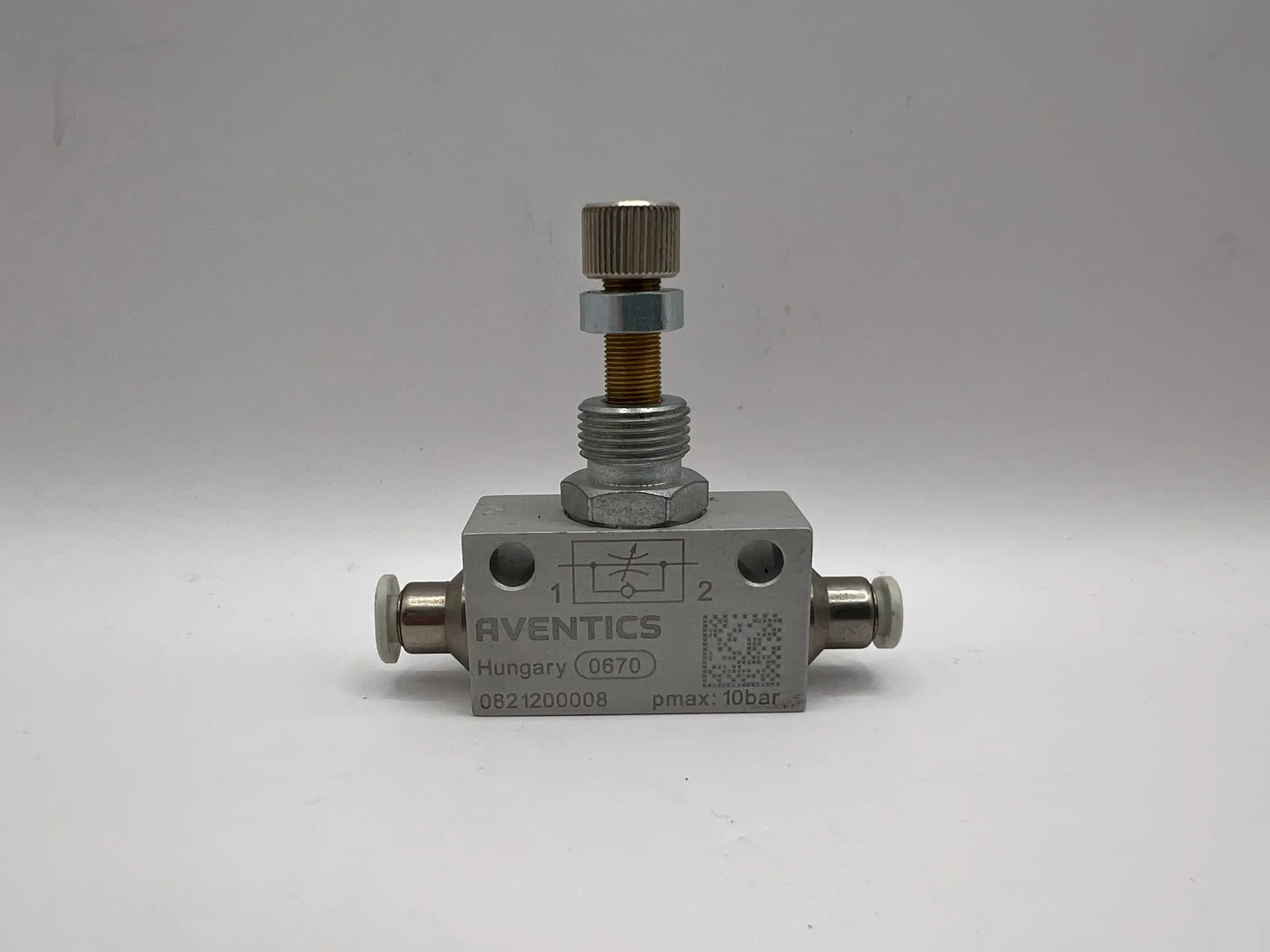 1x Aventics 0821200008 Throttle Valve - Thumbnail 2