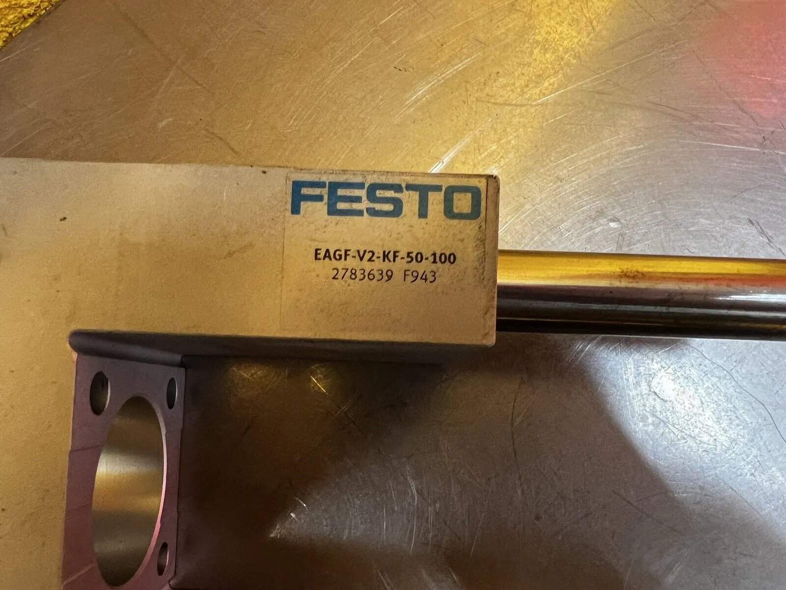 Festo EAGF-V2-KF-50-100 Guide Unit – For 50mm Bore Cylinders, 100mm Stroke
