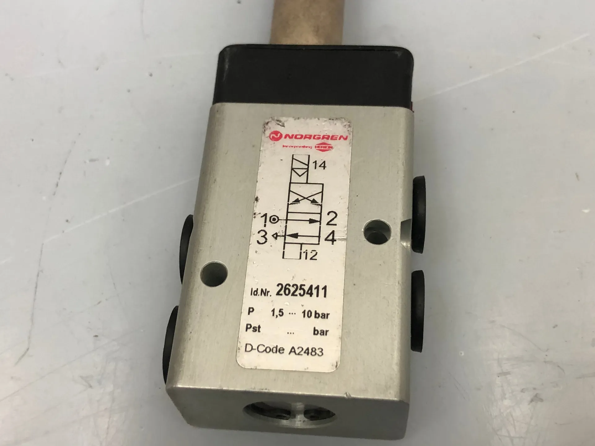 Norgren 2625411 Solenoid Valve 24V DC Pneumatic Control Valve - Thumbnail 3
