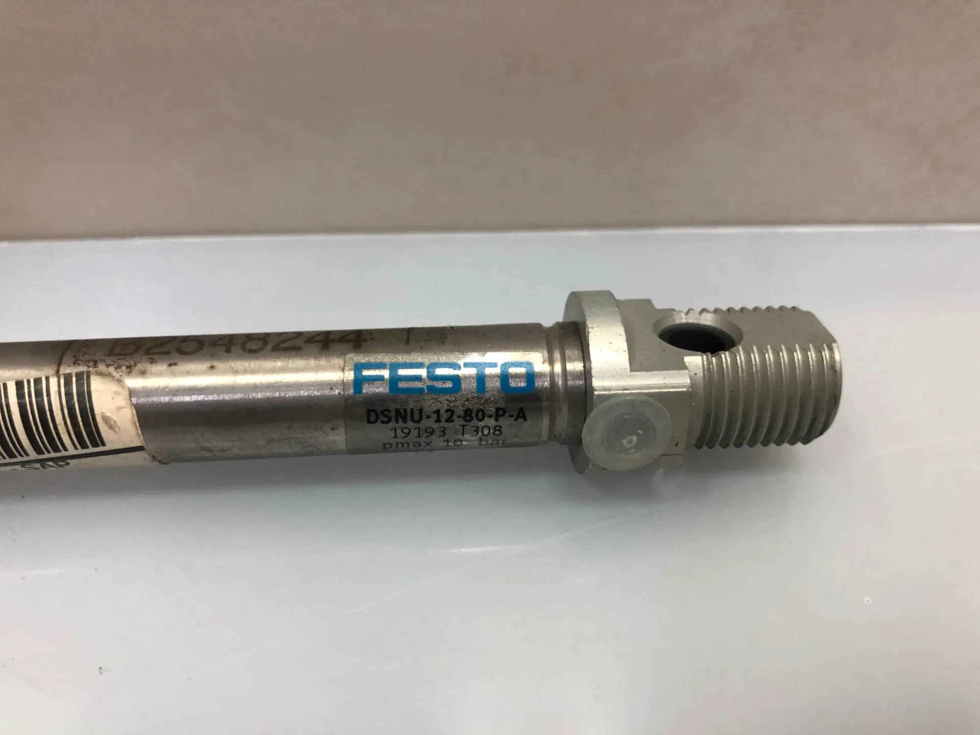 Festo DSNU-12-80-P-A, Pneumatic Air Cylinder 19193 - Image 1