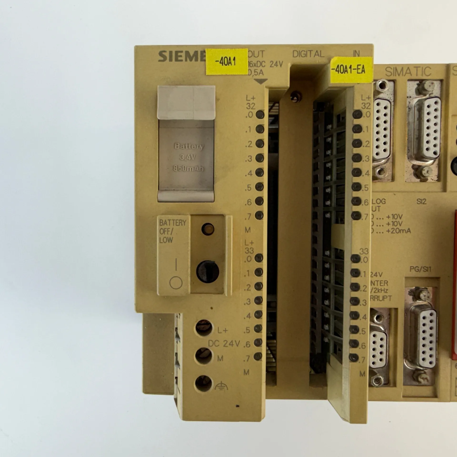 Siemens SIMATIC S5-95U 6ES5 095-8MC01 Compact PLC CPU with EPROM Module - Thumbnail 2