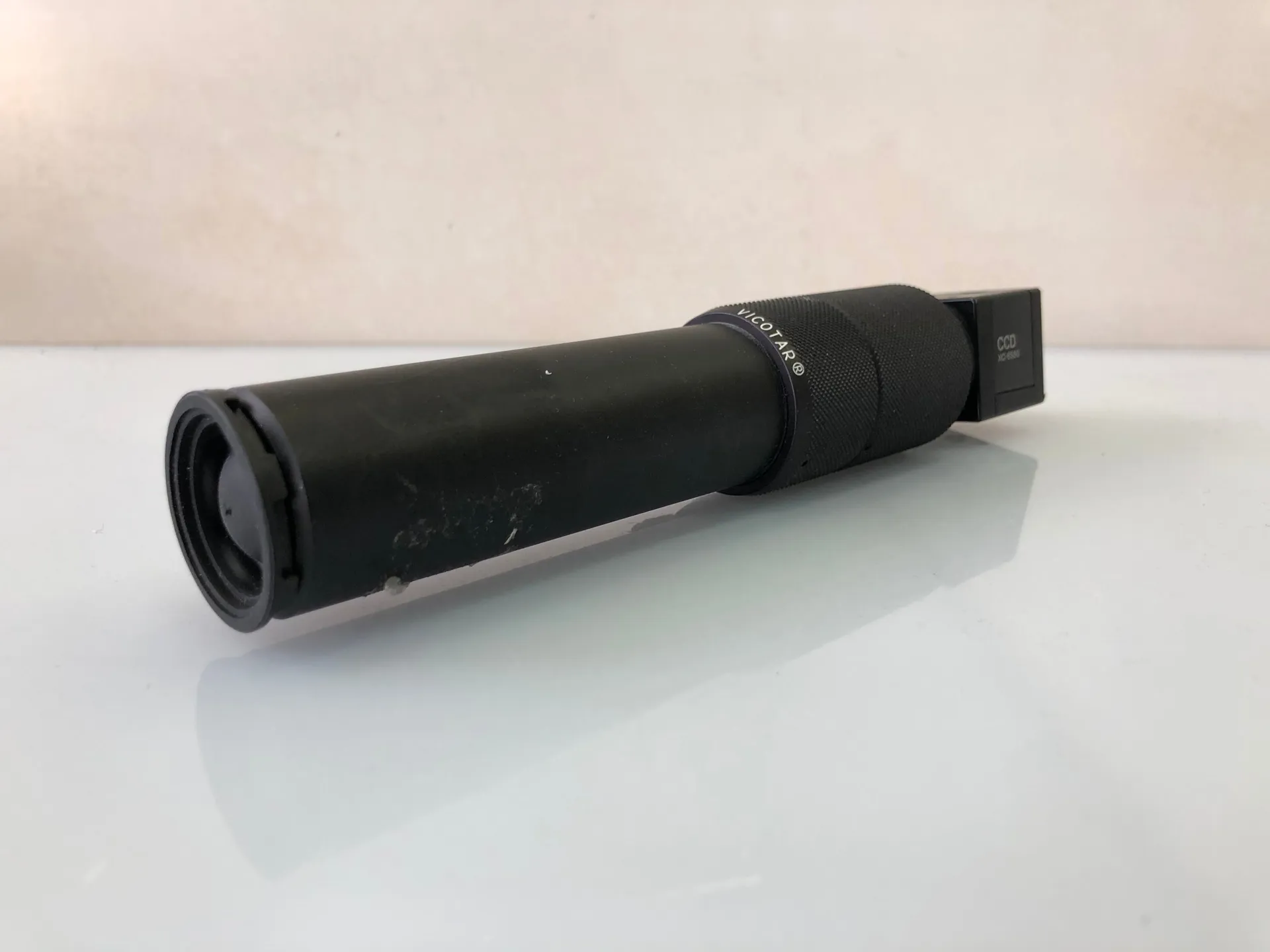 SONY XC-ES50CE CCD Camera with Vicotar V&C T100/0.6 Telecentric Lens - Thumbnail 2