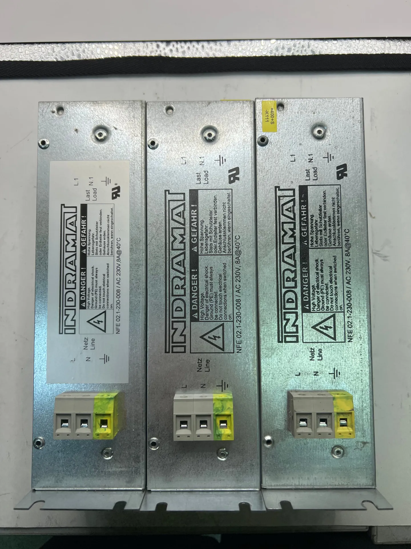 1x Indramat NFE02.1-230-008 Power Line Filter 230V AC 8A - Thumbnail 4