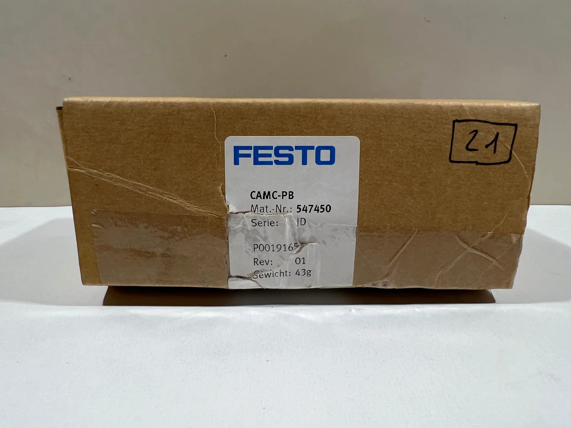 Brand New Festo CAMC-PB 547450 Interface Module – PROFIBUS, Original Packaging